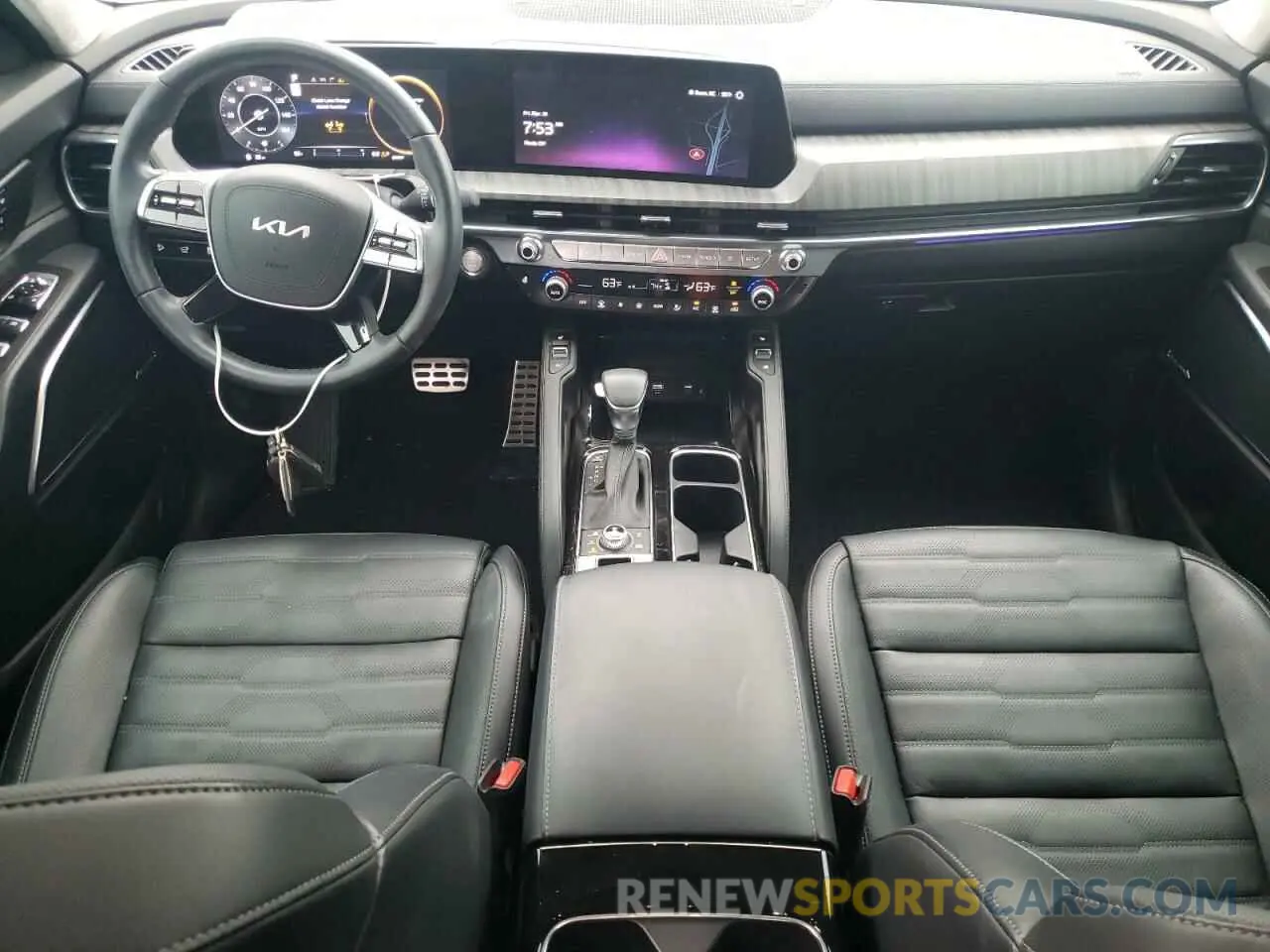 8 fotografías del automóvil dañado 5XYP5DGC4RG544175 KIA TELLURIDE 2024