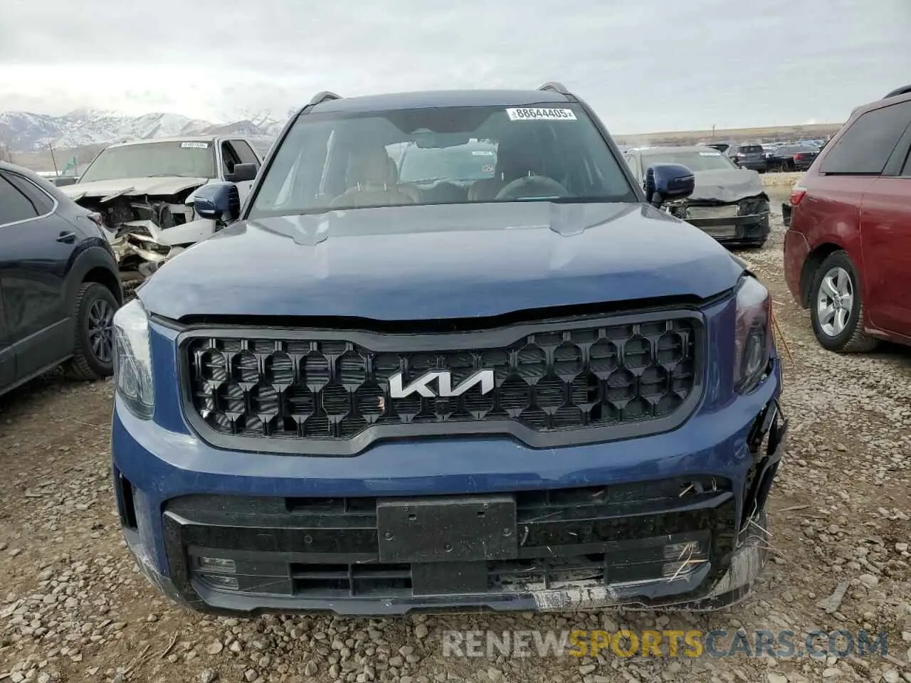 5 fotografías del automóvil dañado 5XYP5DGC5RG413336 KIA TELLURIDE 2024