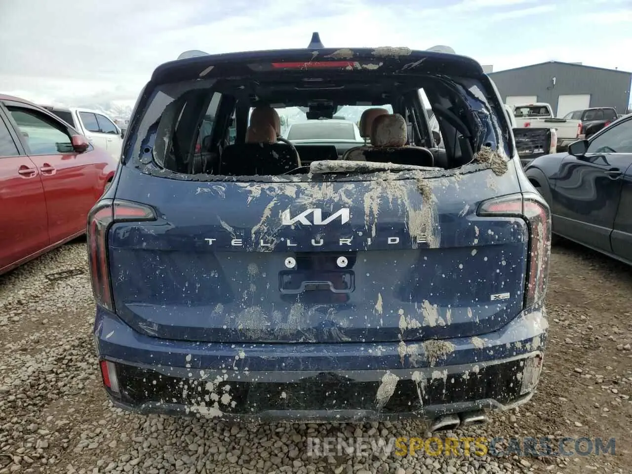 6 fotografías del automóvil dañado 5XYP5DGC5RG413336 KIA TELLURIDE 2024