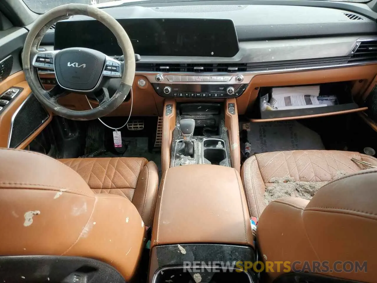 8 fotografías del automóvil dañado 5XYP5DGC5RG413336 KIA TELLURIDE 2024
