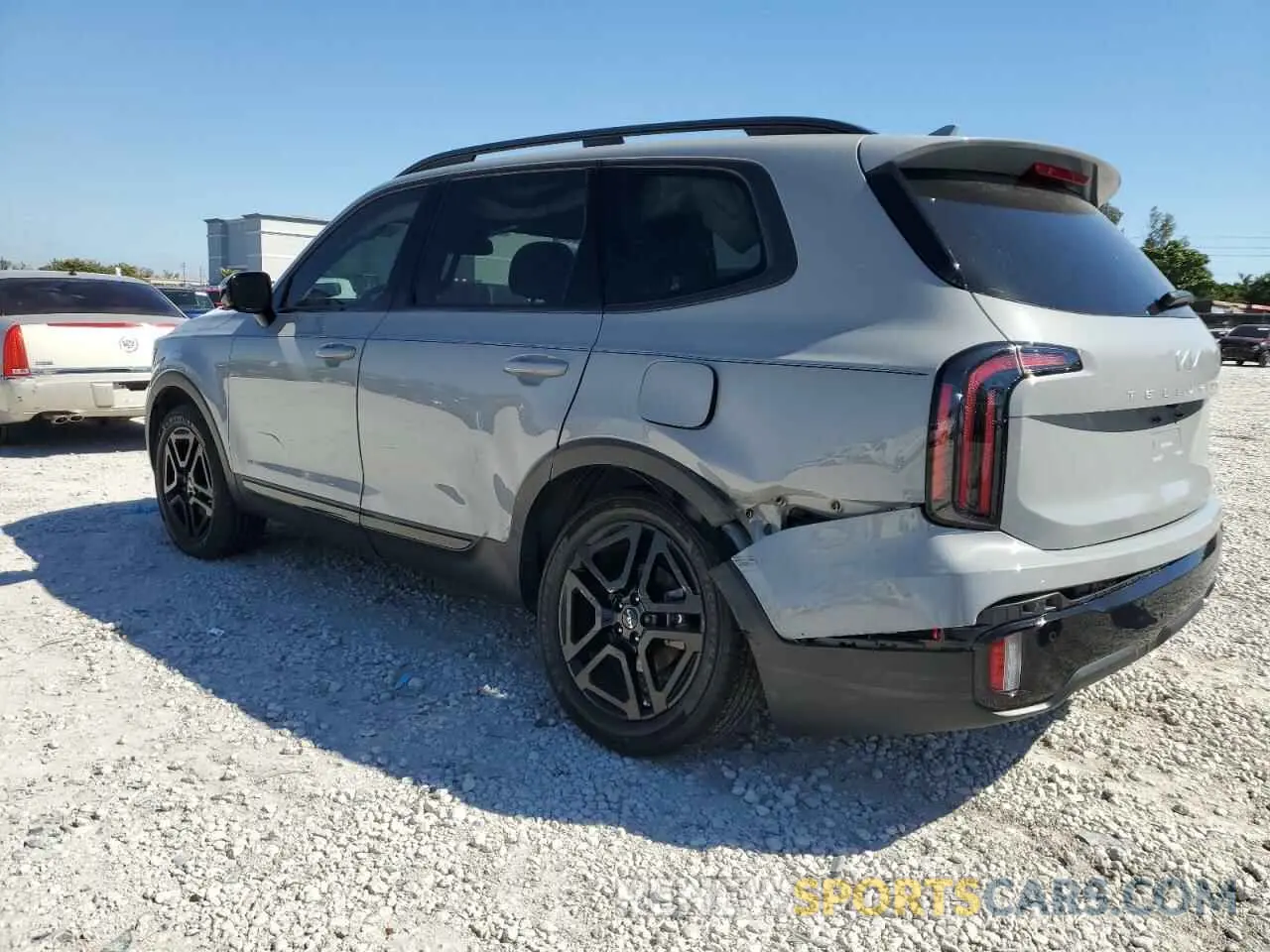 2 fotografías del automóvil dañado 5XYP5DGC5RG429097 KIA TELLURIDE 2024