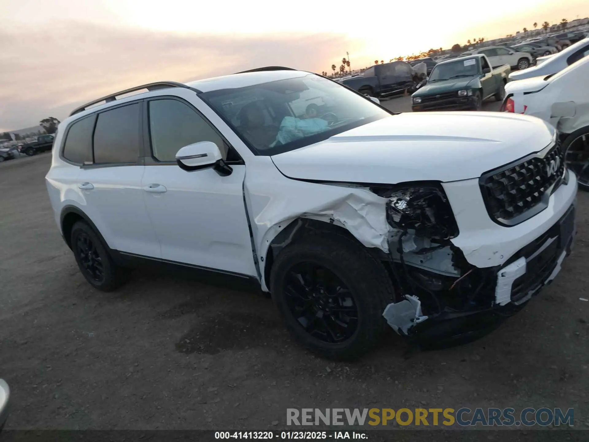 13 fotografías del automóvil dañado 5XYP5DGC5RG481698 KIA TELLURIDE 2024