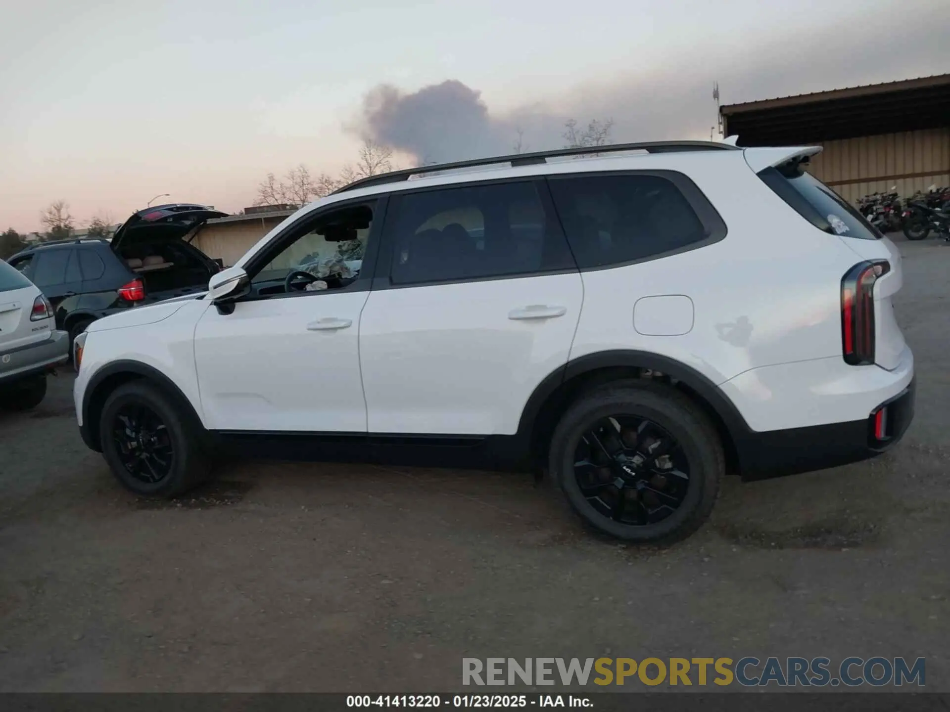 14 fotografías del automóvil dañado 5XYP5DGC5RG481698 KIA TELLURIDE 2024