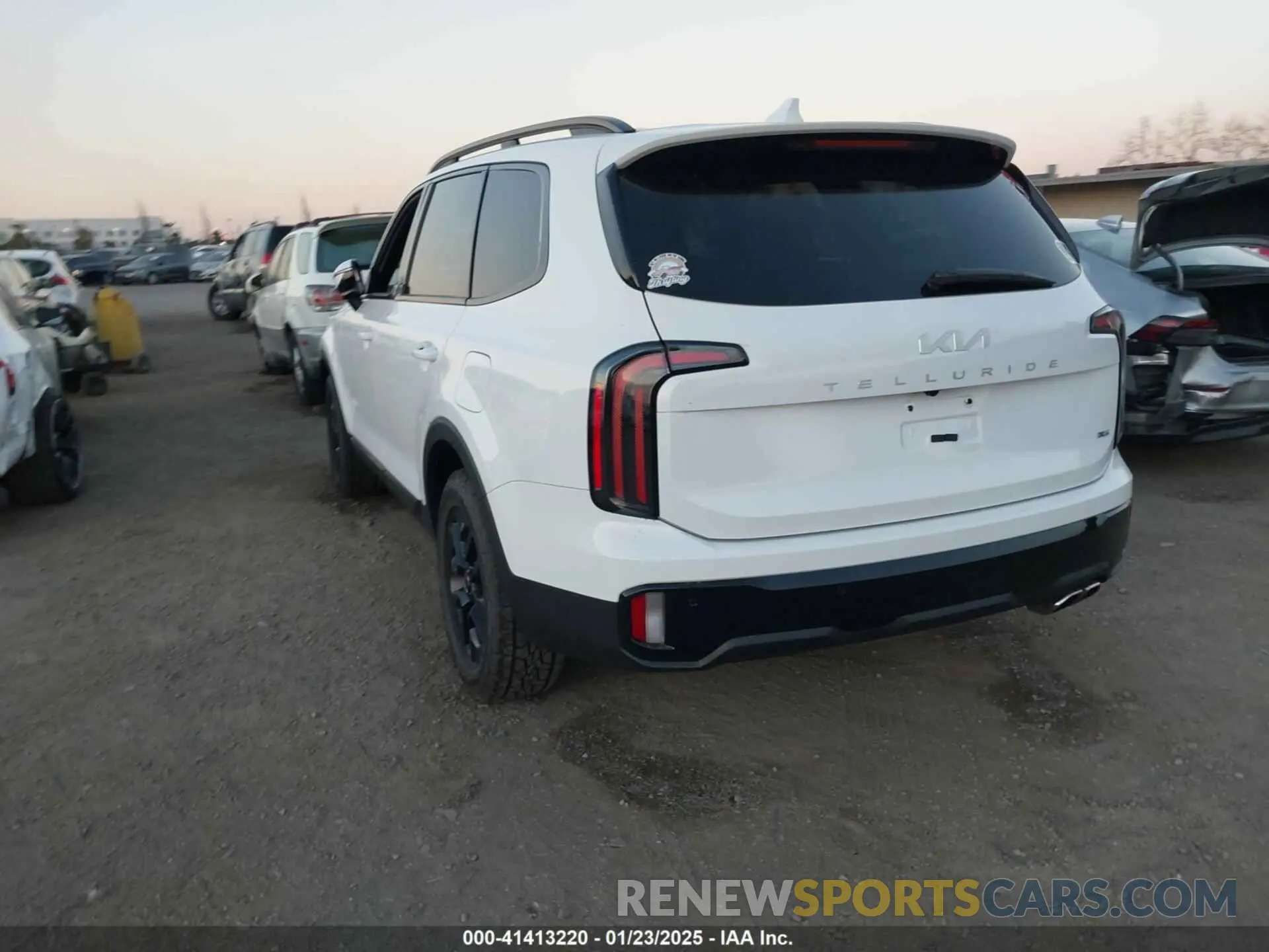 3 fotografías del automóvil dañado 5XYP5DGC5RG481698 KIA TELLURIDE 2024