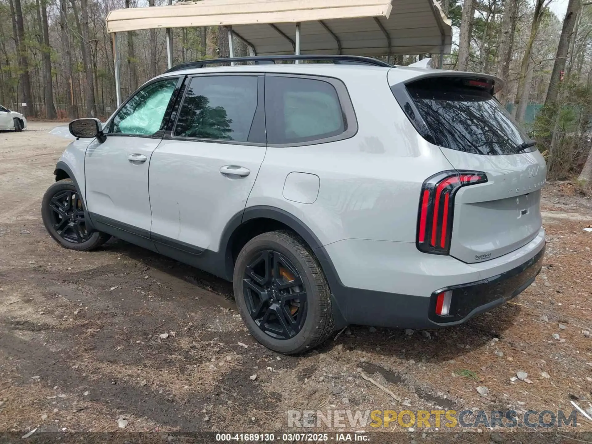 3 fotografías del automóvil dañado 5XYP5DGC5RG502887 KIA TELLURIDE 2024