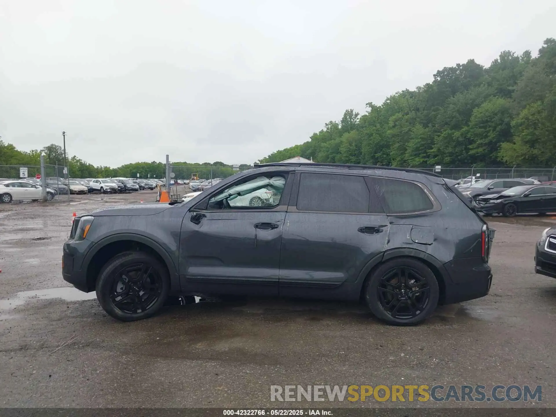 13 fotografías del automóvil dañado 5XYP5DGC5RG505157 KIA TELLURIDE 2024