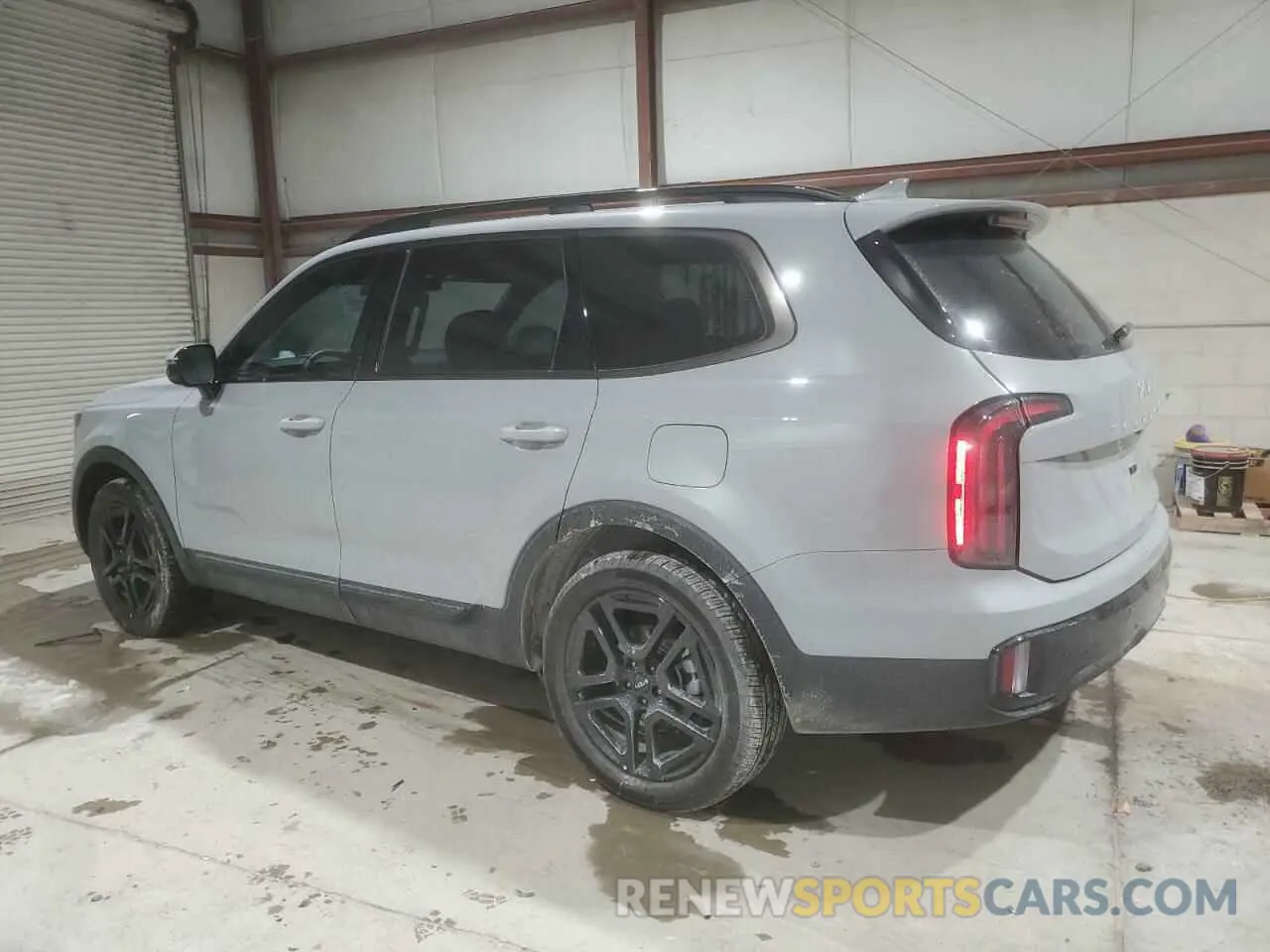 2 fotografías del automóvil dañado 5XYP5DGC5RG554858 KIA TELLURIDE 2024