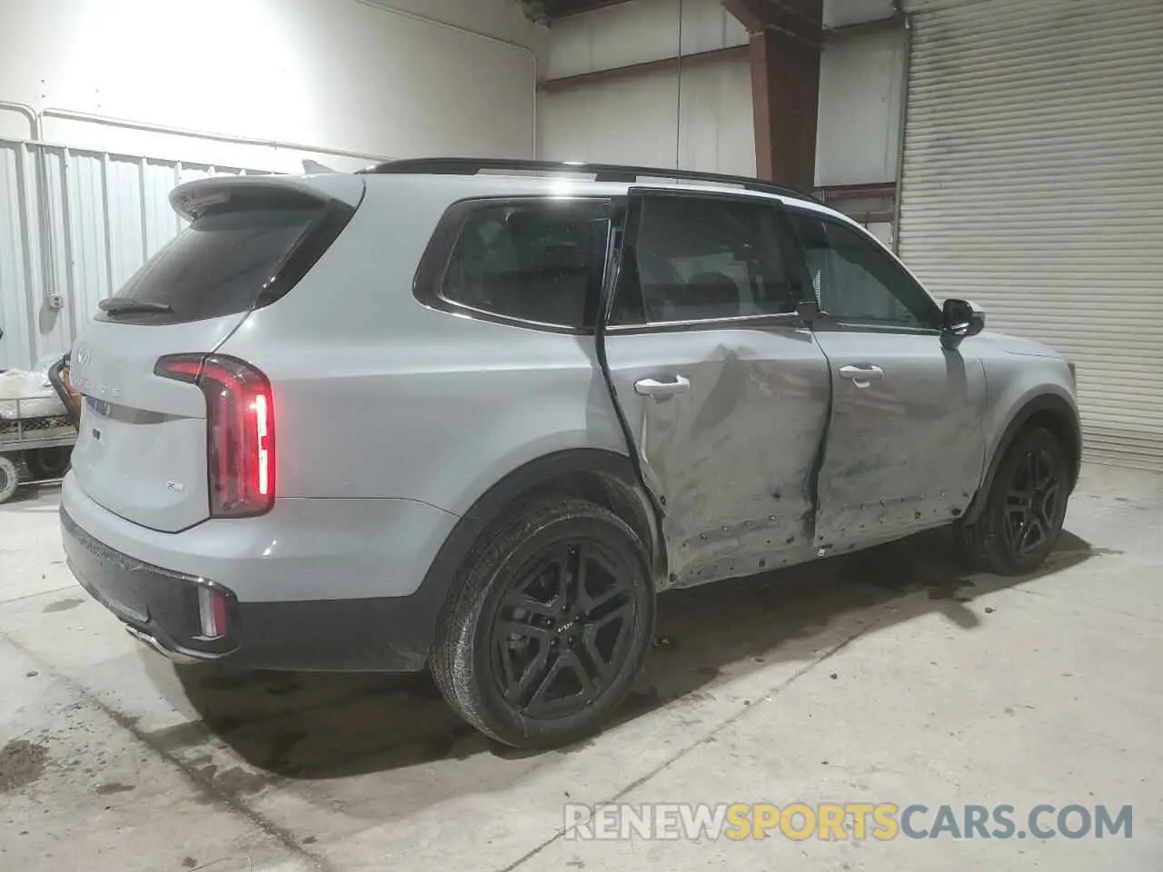 3 fotografías del automóvil dañado 5XYP5DGC5RG554858 KIA TELLURIDE 2024