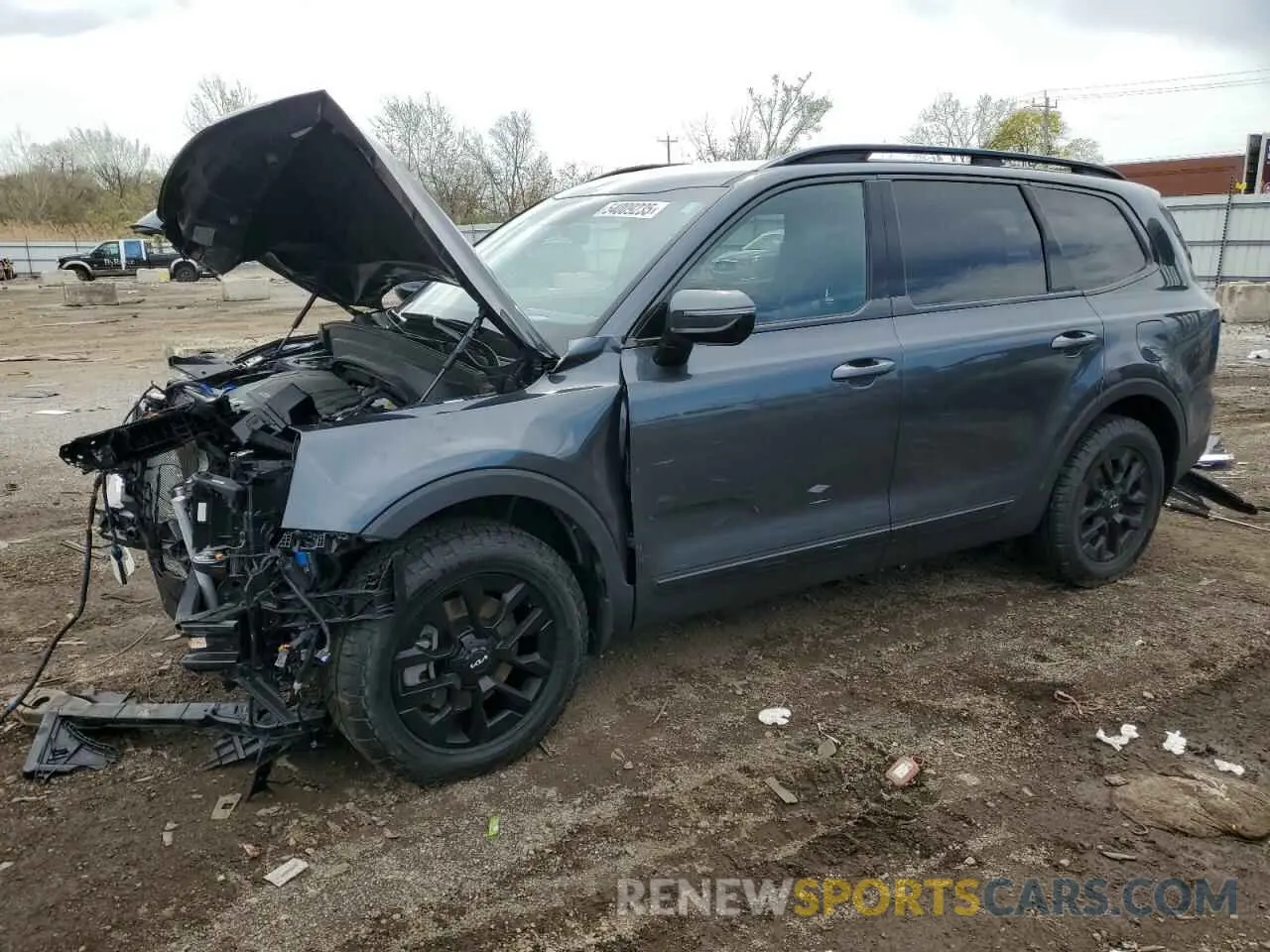 1 fotografías del automóvil dañado 5XYP5DGC6RG438035 KIA TELLURIDE 2024
