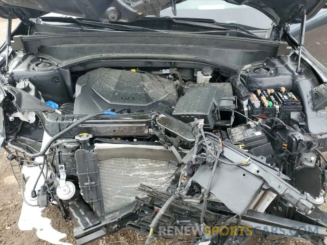 12 fotografías del automóvil dañado 5XYP5DGC6RG438035 KIA TELLURIDE 2024