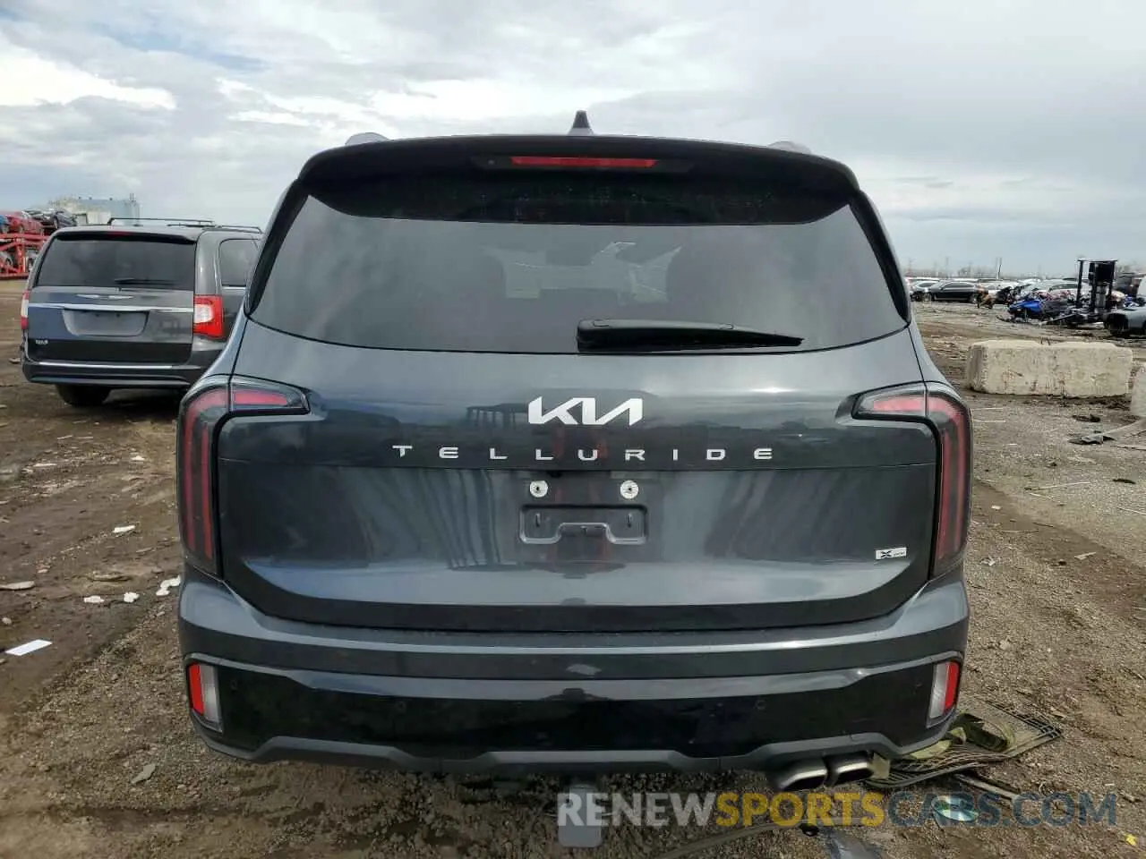 6 fotografías del automóvil dañado 5XYP5DGC6RG438035 KIA TELLURIDE 2024