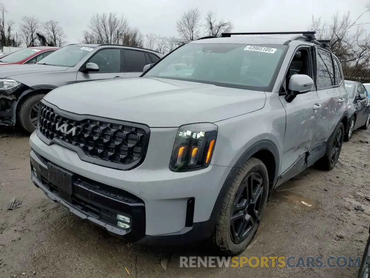 1 fotografías del automóvil dañado 5XYP5DGC6RG514451 KIA TELLURIDE 2024