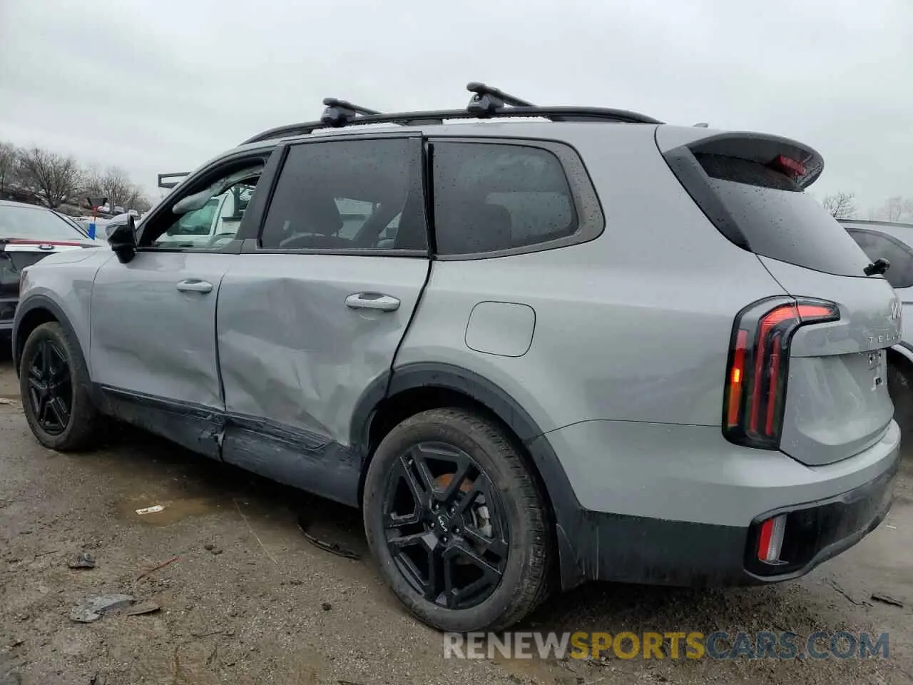 2 fotografías del automóvil dañado 5XYP5DGC6RG514451 KIA TELLURIDE 2024
