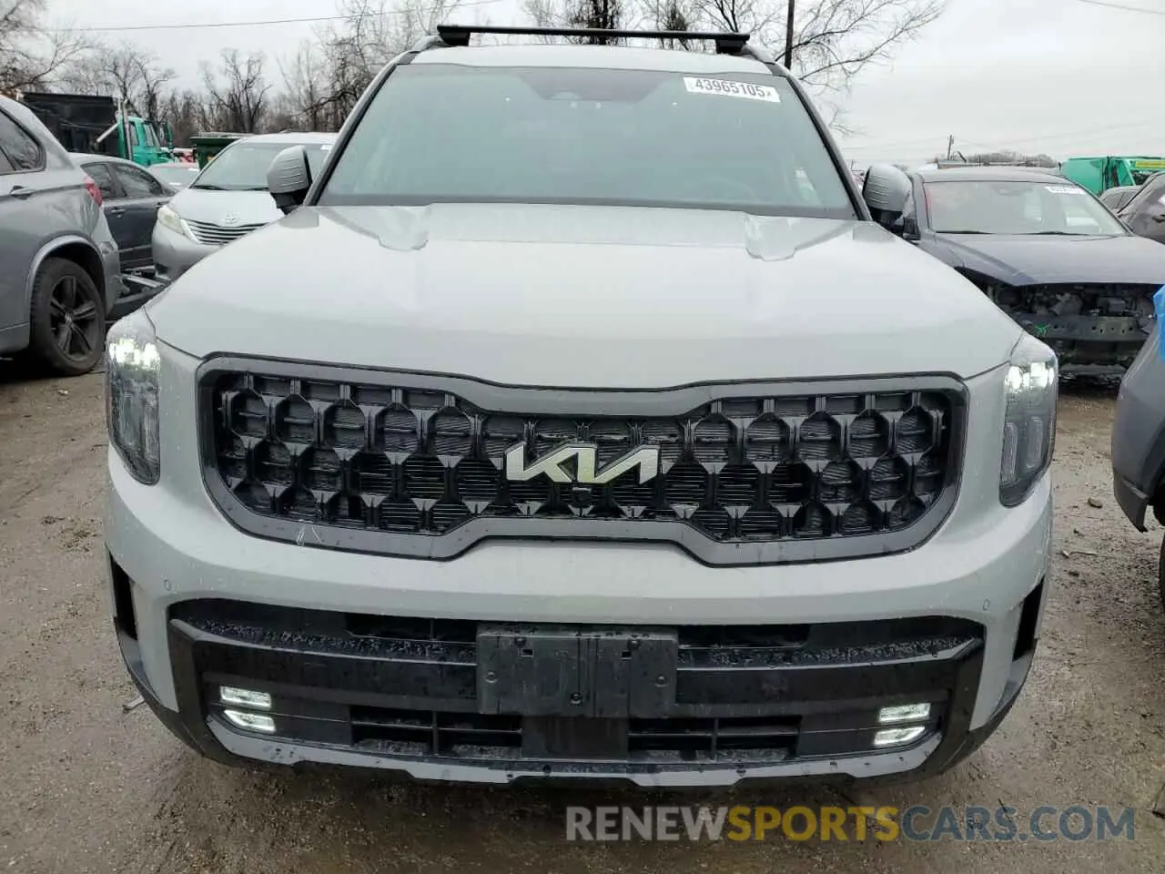 5 fotografías del automóvil dañado 5XYP5DGC6RG514451 KIA TELLURIDE 2024