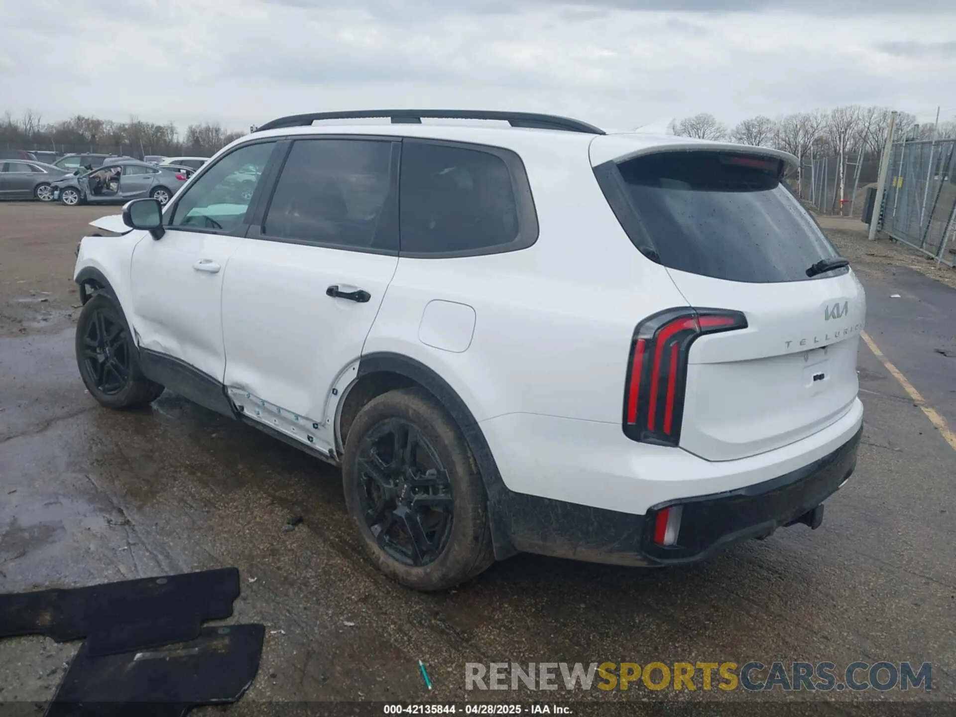 3 fotografías del automóvil dañado 5XYP5DGC6RG538930 KIA TELLURIDE 2024