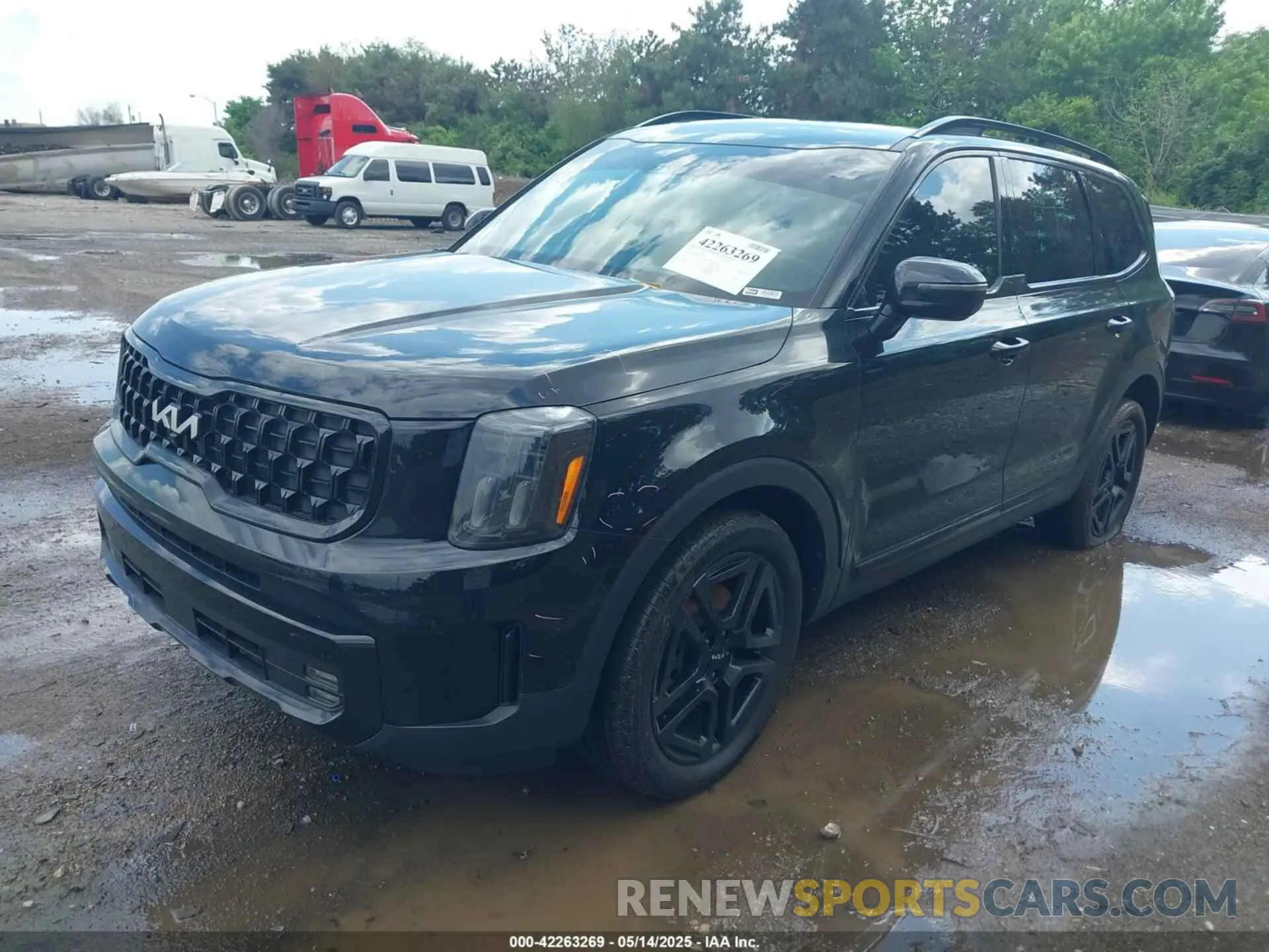 2 fotografías del automóvil dañado 5XYP5DGC7RG409708 KIA TELLURIDE 2024