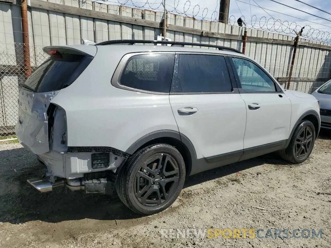 3 fotografías del automóvil dañado 5XYP5DGC7RG431157 KIA TELLURIDE 2024