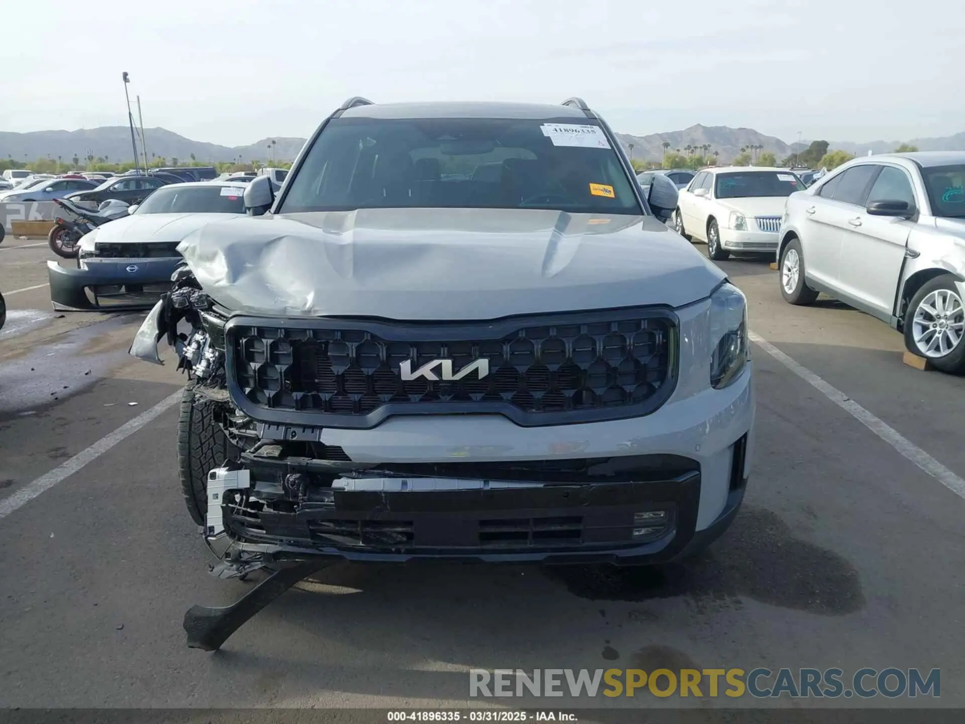 12 fotografías del automóvil dañado 5XYP5DGC7RG465728 KIA TELLURIDE 2024