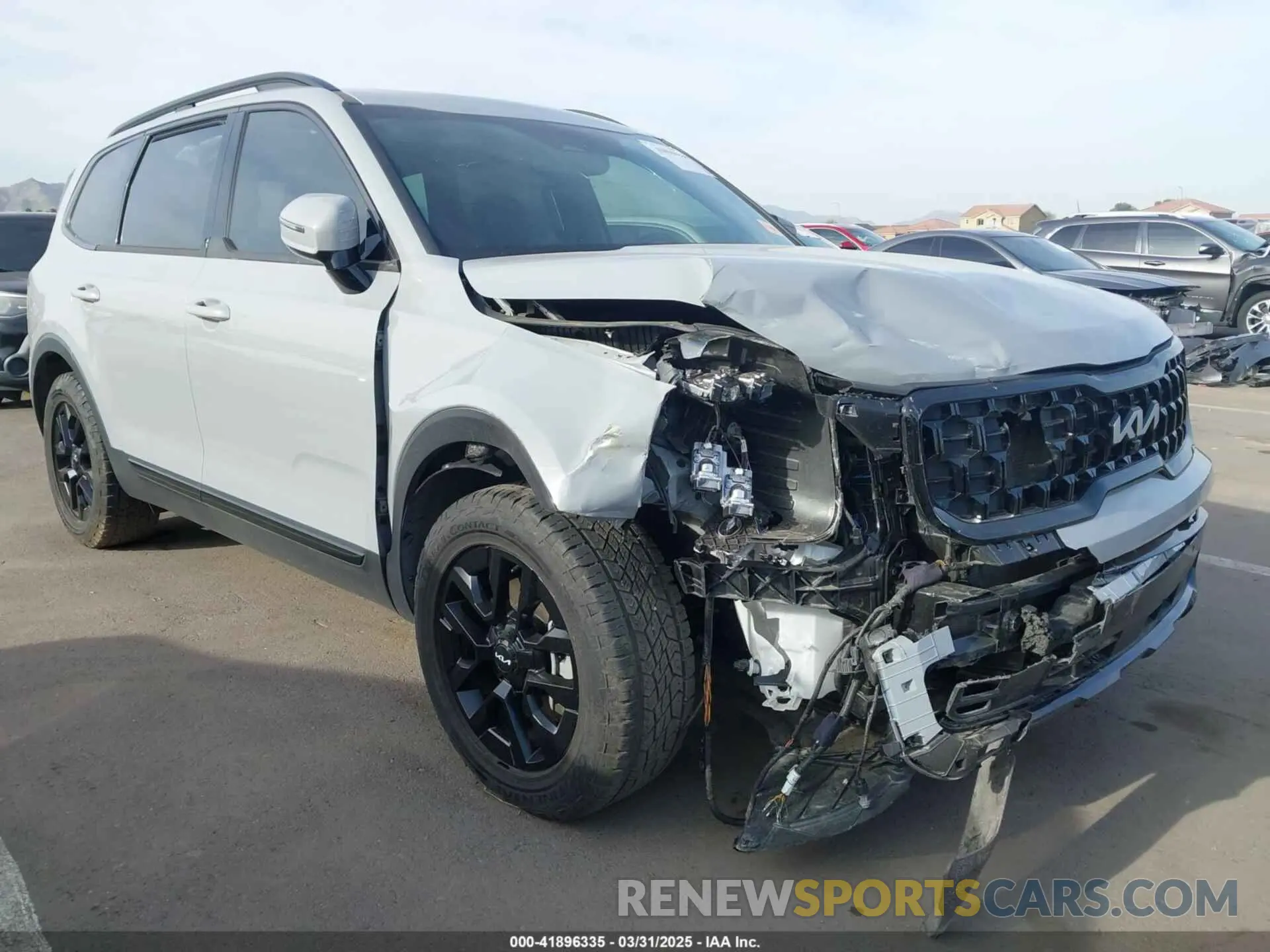 6 fotografías del automóvil dañado 5XYP5DGC7RG465728 KIA TELLURIDE 2024