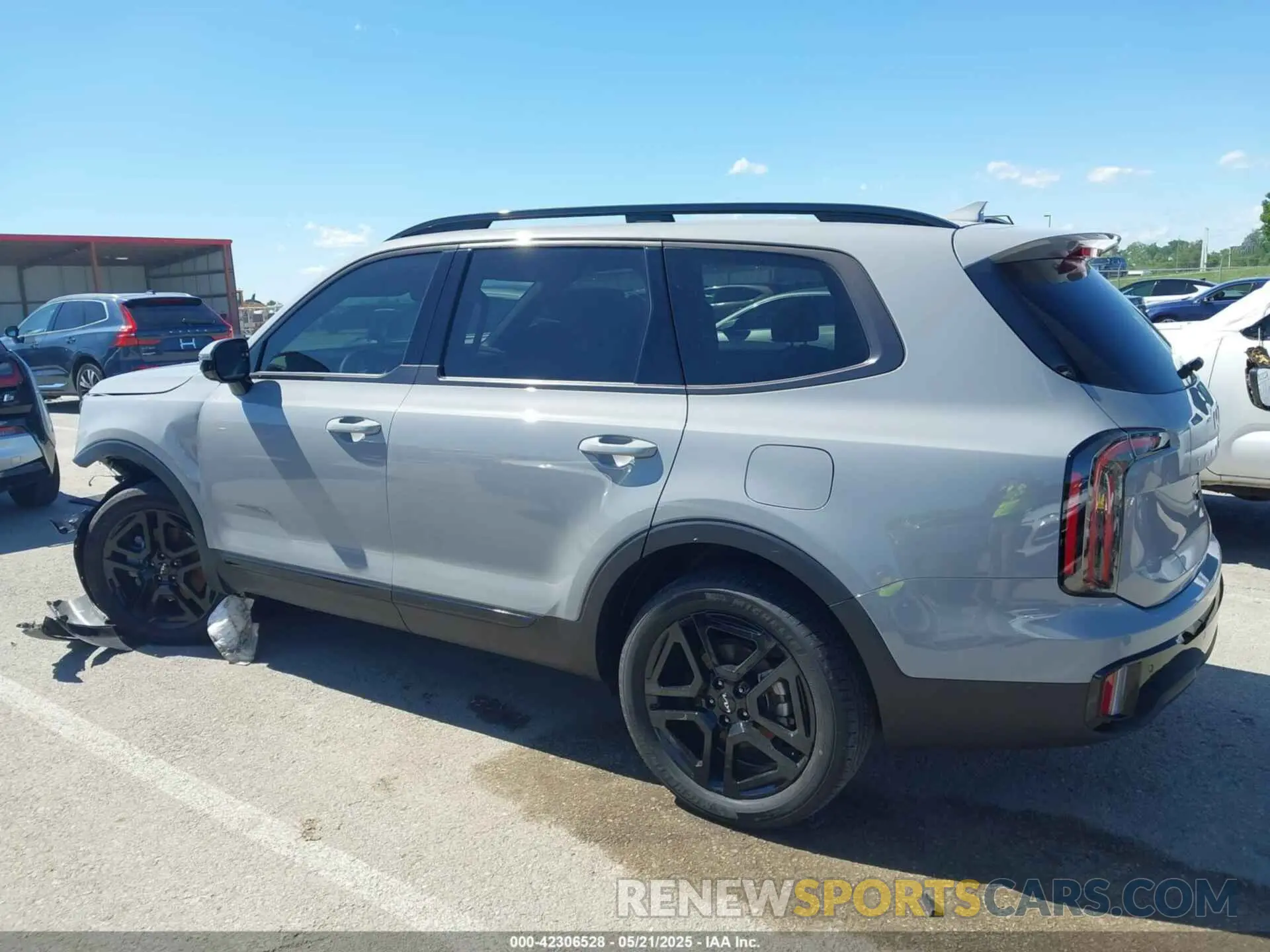 14 fotografías del automóvil dañado 5XYP5DGC8RG504794 KIA TELLURIDE 2024