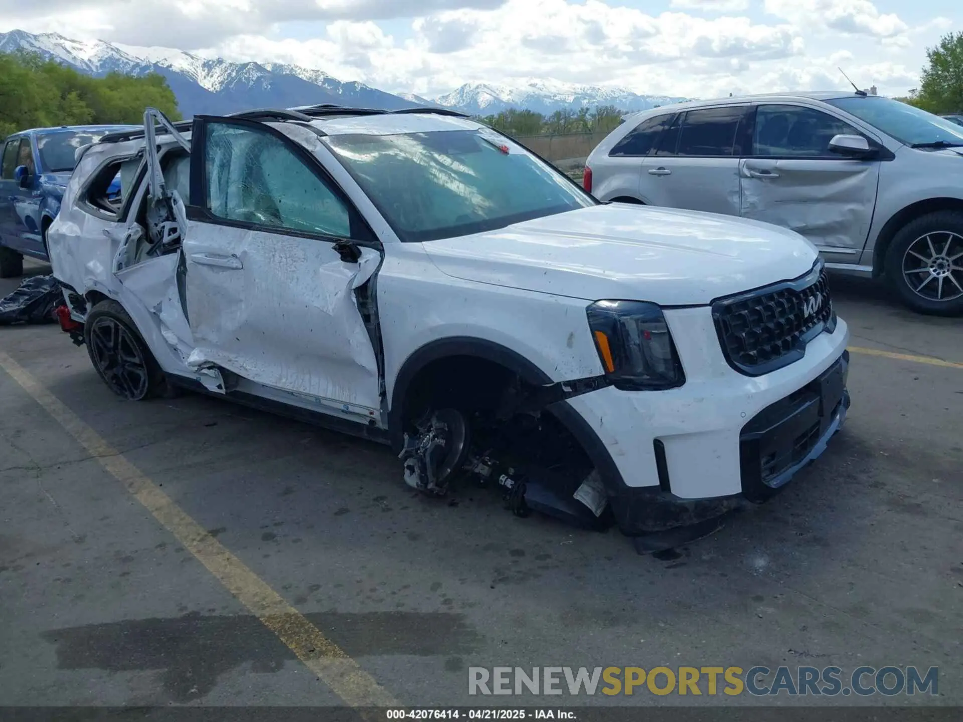 1 fotografías del automóvil dañado 5XYP5DGC8RG557348 KIA TELLURIDE 2024