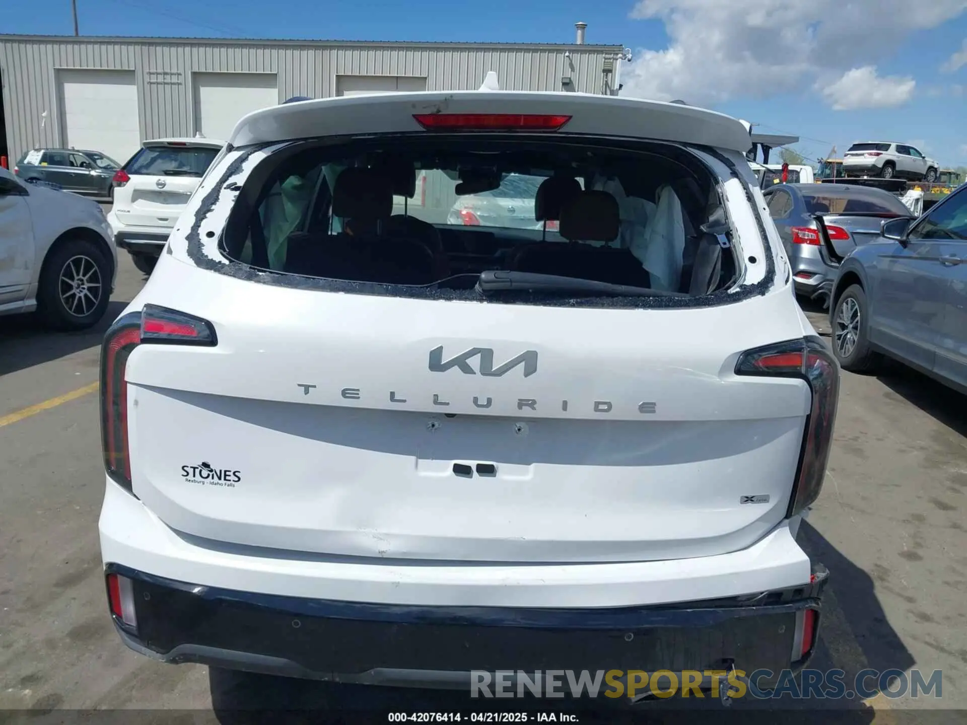 16 fotografías del automóvil dañado 5XYP5DGC8RG557348 KIA TELLURIDE 2024