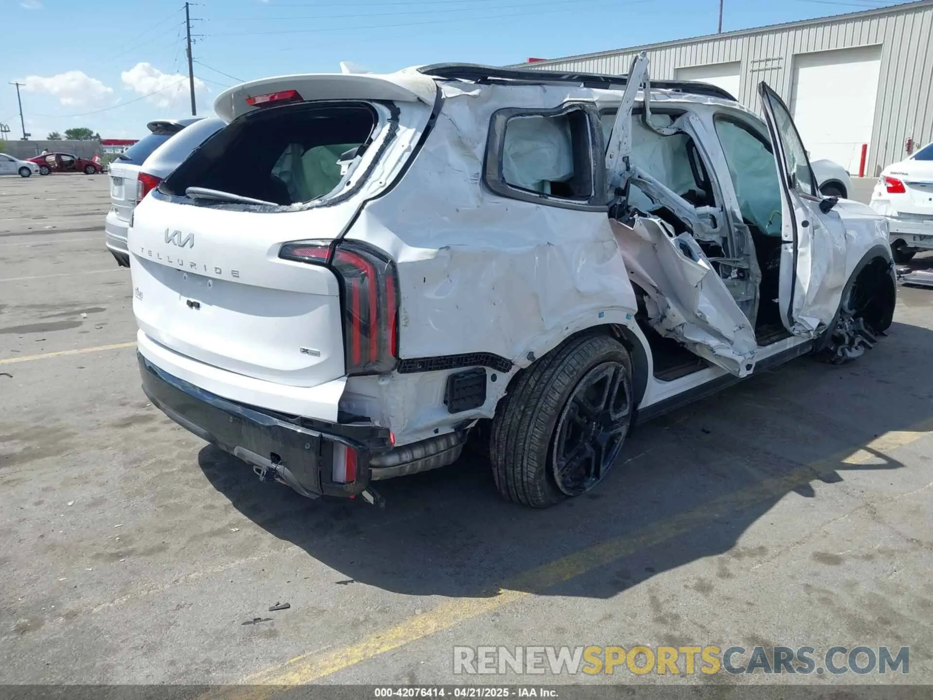 4 fotografías del automóvil dañado 5XYP5DGC8RG557348 KIA TELLURIDE 2024