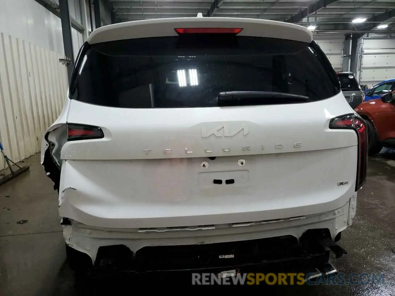 6 fotografías del automóvil dañado 5XYP5DGC9RG436344 KIA TELLURIDE 2024