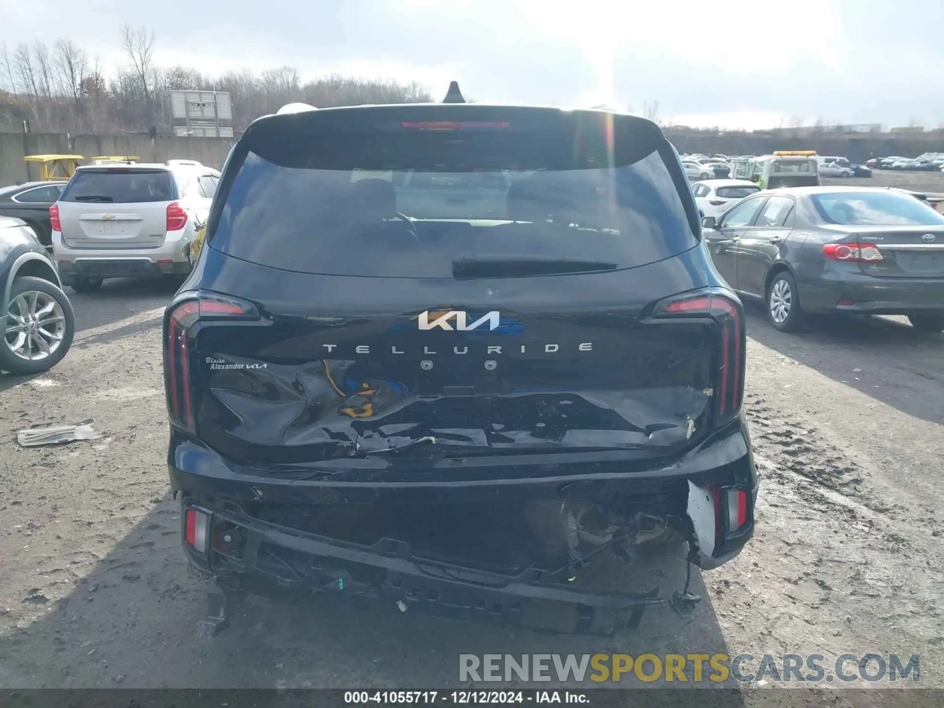16 fotografías del automóvil dañado 5XYP5DGC9RG508532 KIA TELLURIDE 2024