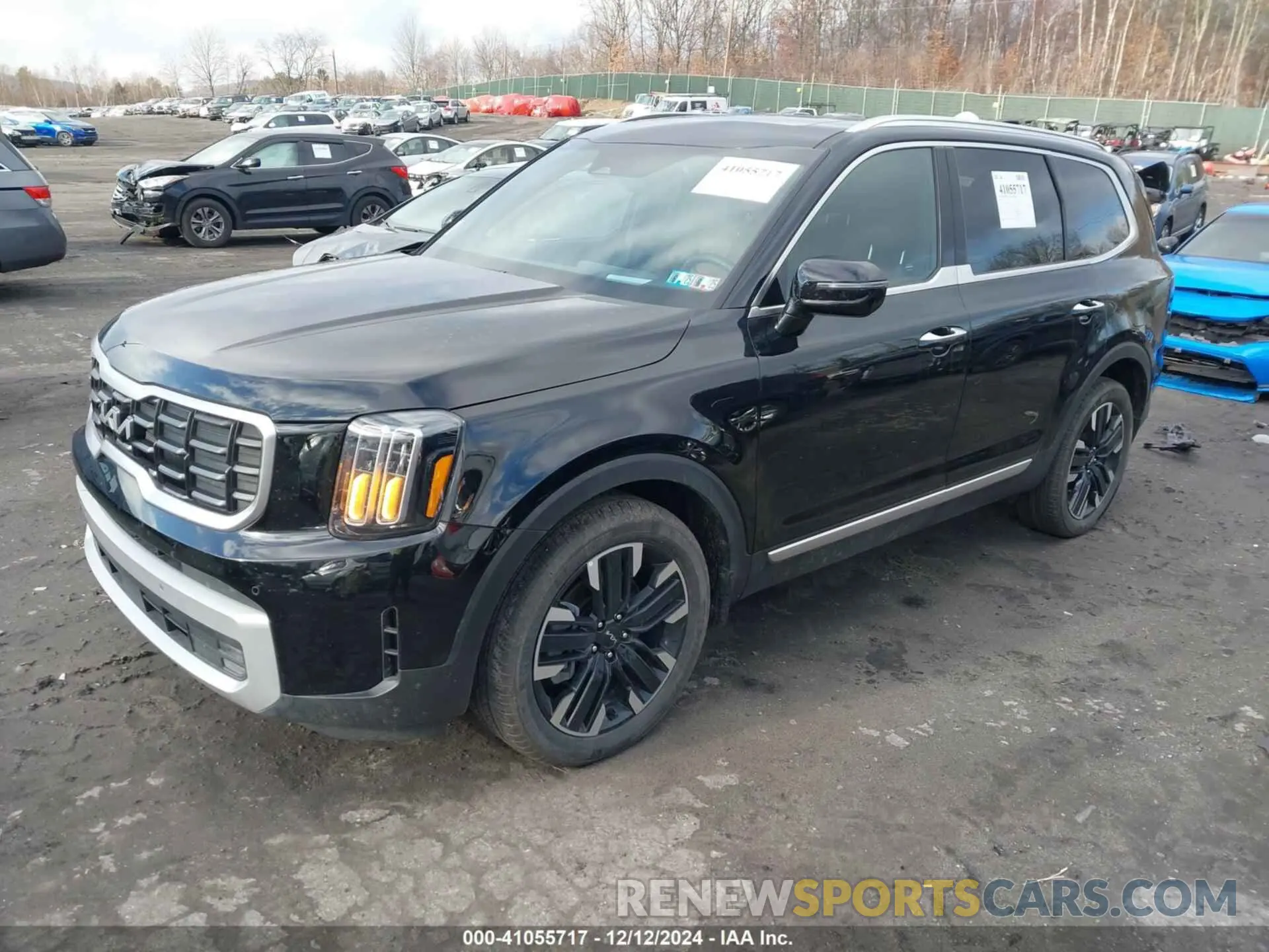 2 fotografías del automóvil dañado 5XYP5DGC9RG508532 KIA TELLURIDE 2024