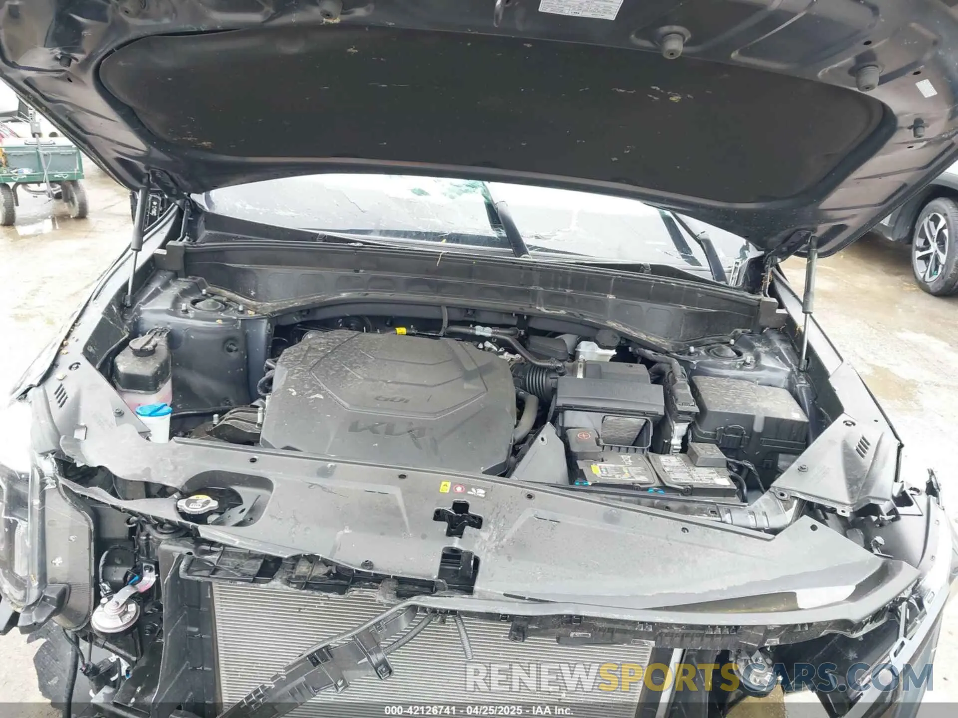 10 fotografías del automóvil dañado 5XYP5DGC9RG530255 KIA TELLURIDE 2024