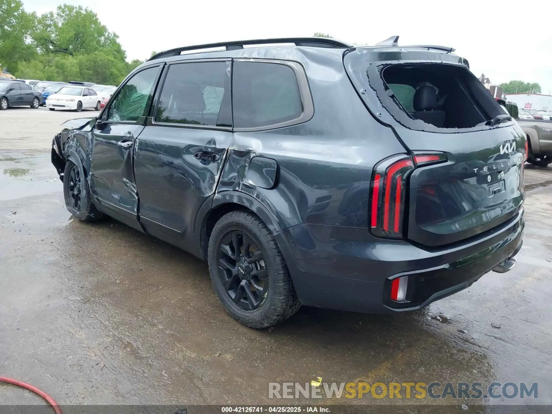 3 fotografías del automóvil dañado 5XYP5DGC9RG530255 KIA TELLURIDE 2024