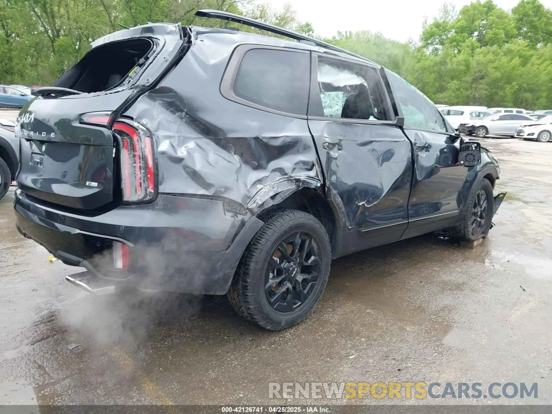 4 fotografías del automóvil dañado 5XYP5DGC9RG530255 KIA TELLURIDE 2024