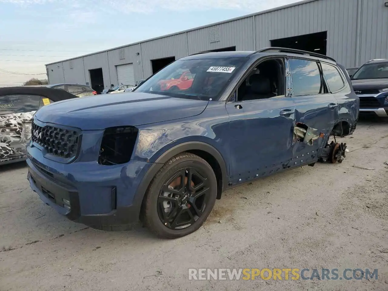 1 fotografías del automóvil dañado 5XYP5DGC9RG564017 KIA TELLURIDE 2024
