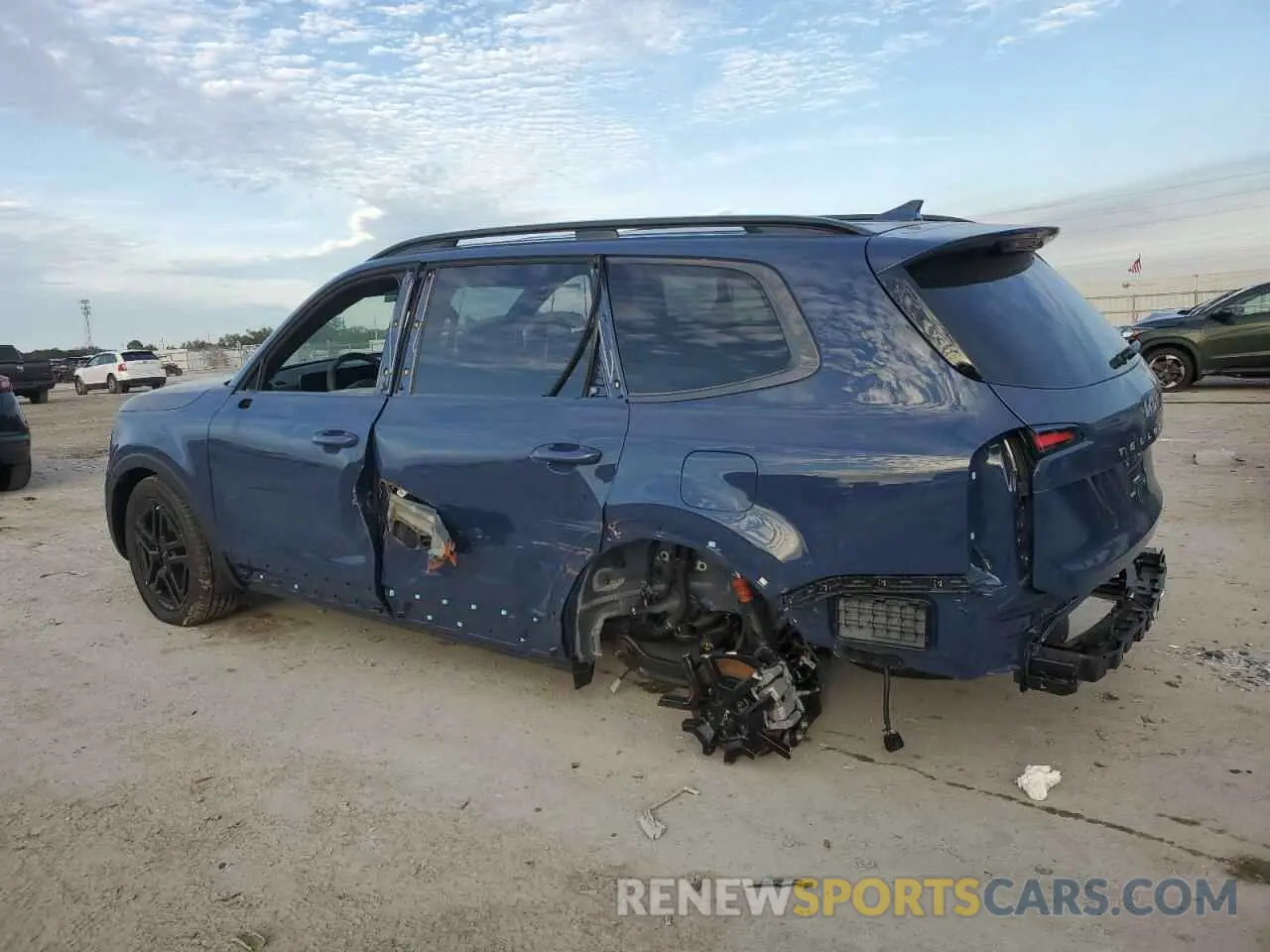 2 fotografías del automóvil dañado 5XYP5DGC9RG564017 KIA TELLURIDE 2024