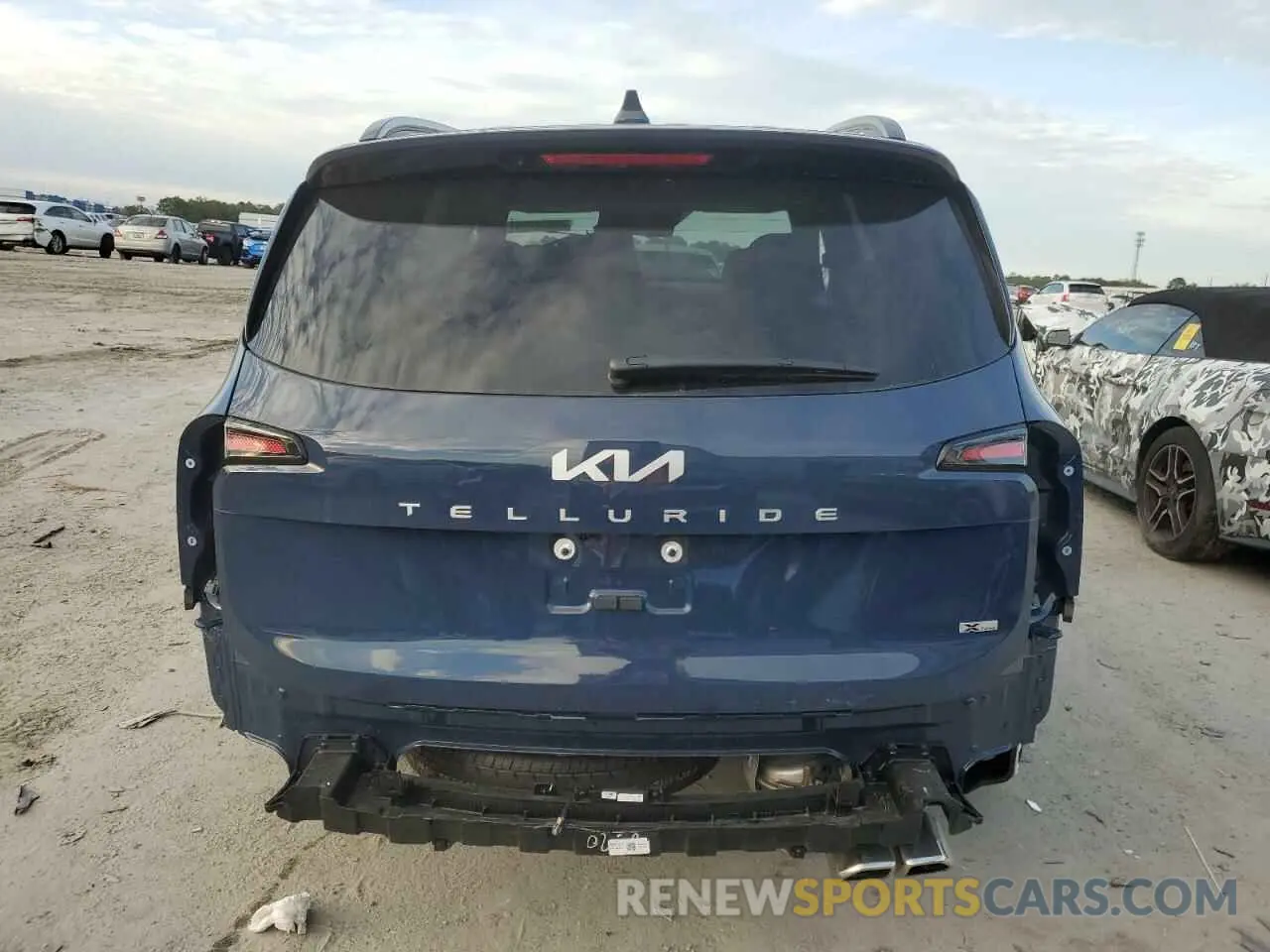 6 fotografías del automóvil dañado 5XYP5DGC9RG564017 KIA TELLURIDE 2024
