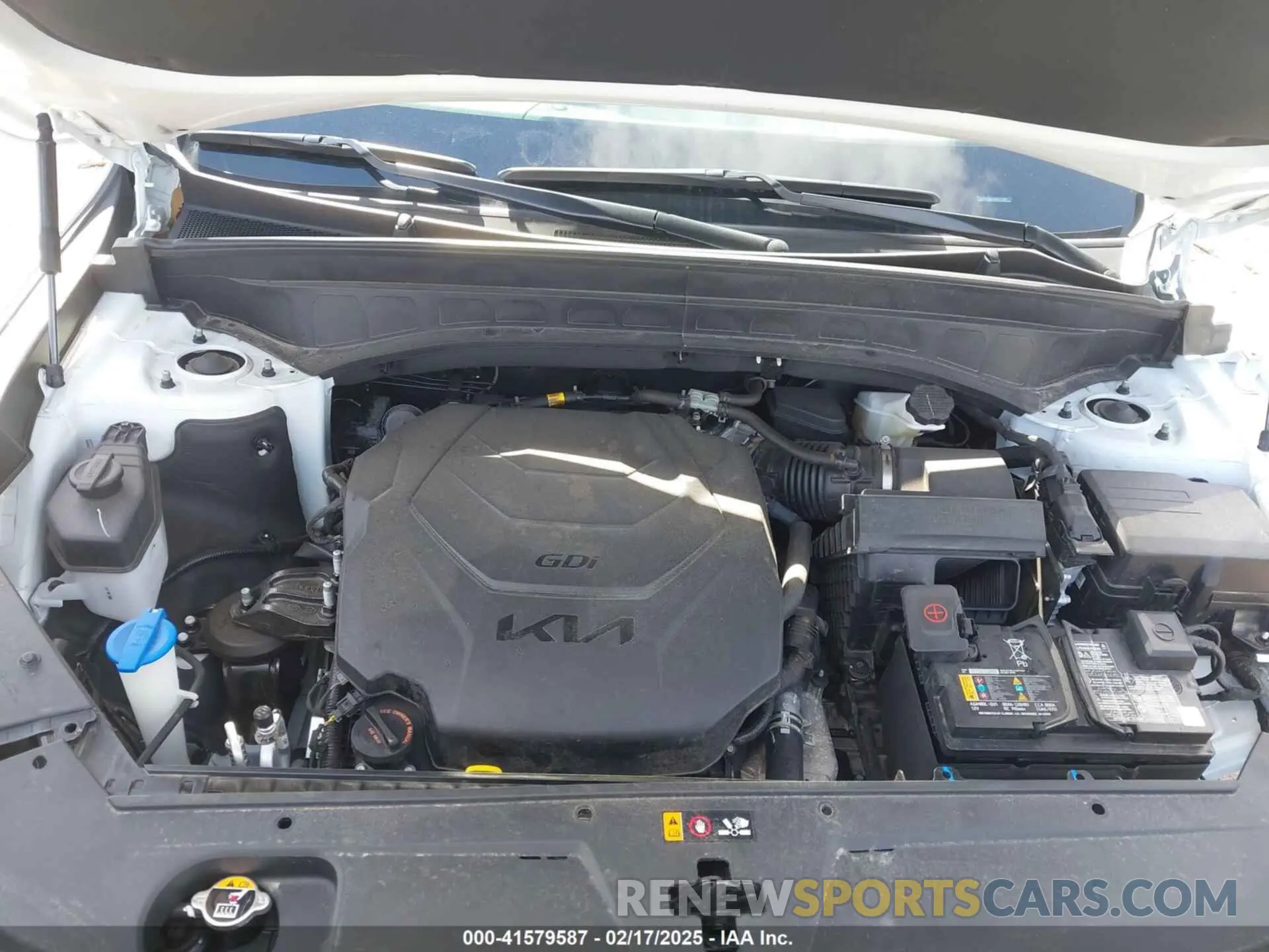 10 fotografías del automóvil dañado 5XYP5DGCXRG417544 KIA TELLURIDE 2024