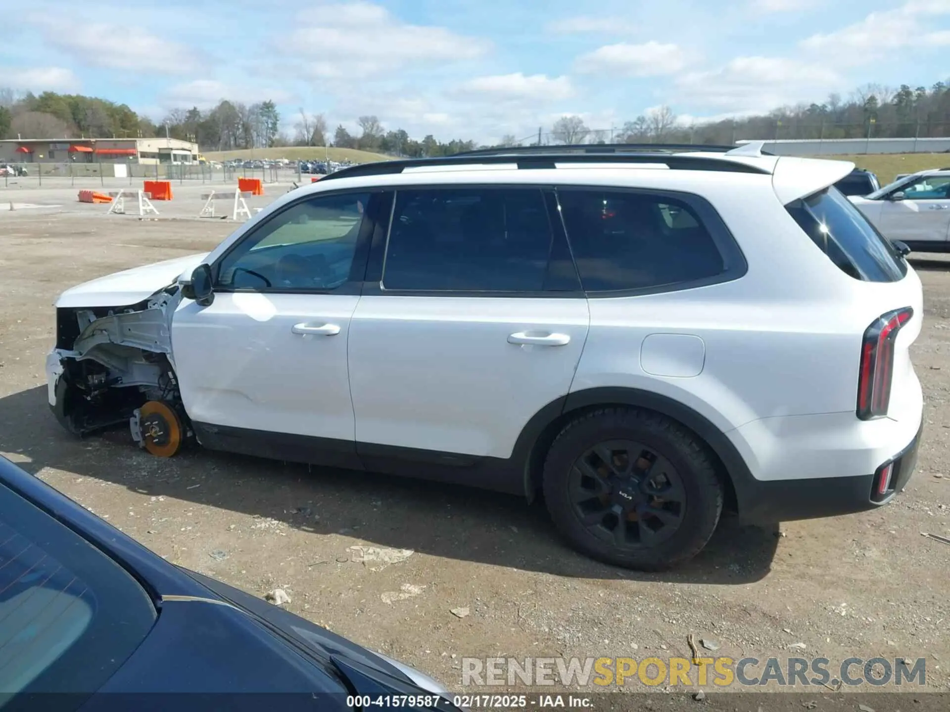 14 fotografías del automóvil dañado 5XYP5DGCXRG417544 KIA TELLURIDE 2024