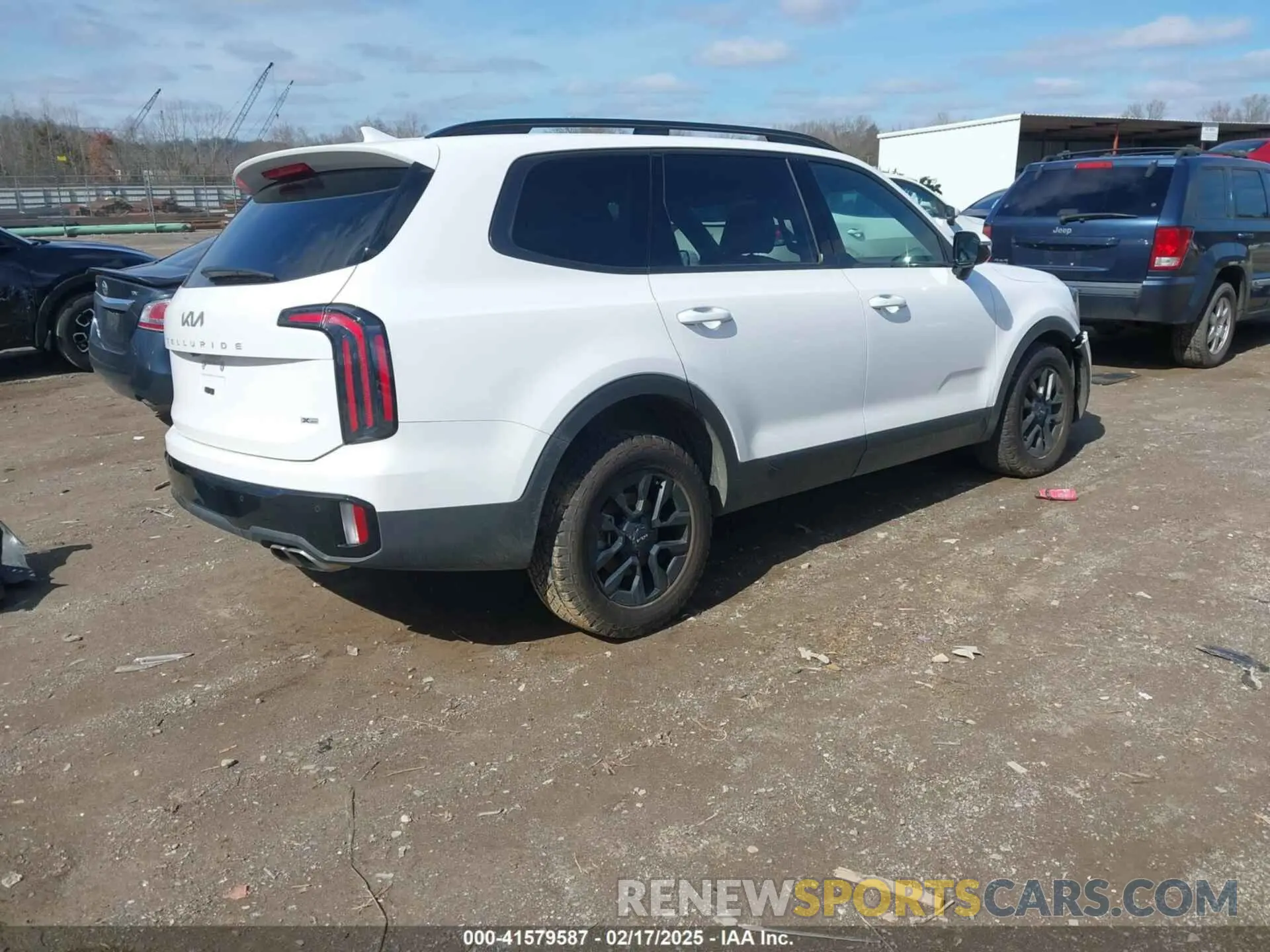 4 fotografías del automóvil dañado 5XYP5DGCXRG417544 KIA TELLURIDE 2024