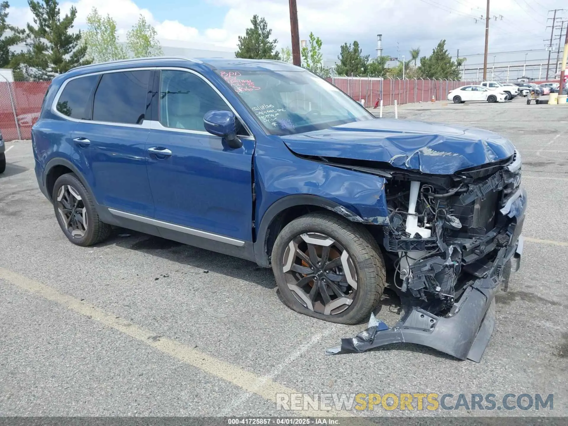 1 fotografías del automóvil dañado 5XYP64GC0RG466863 KIA TELLURIDE 2024