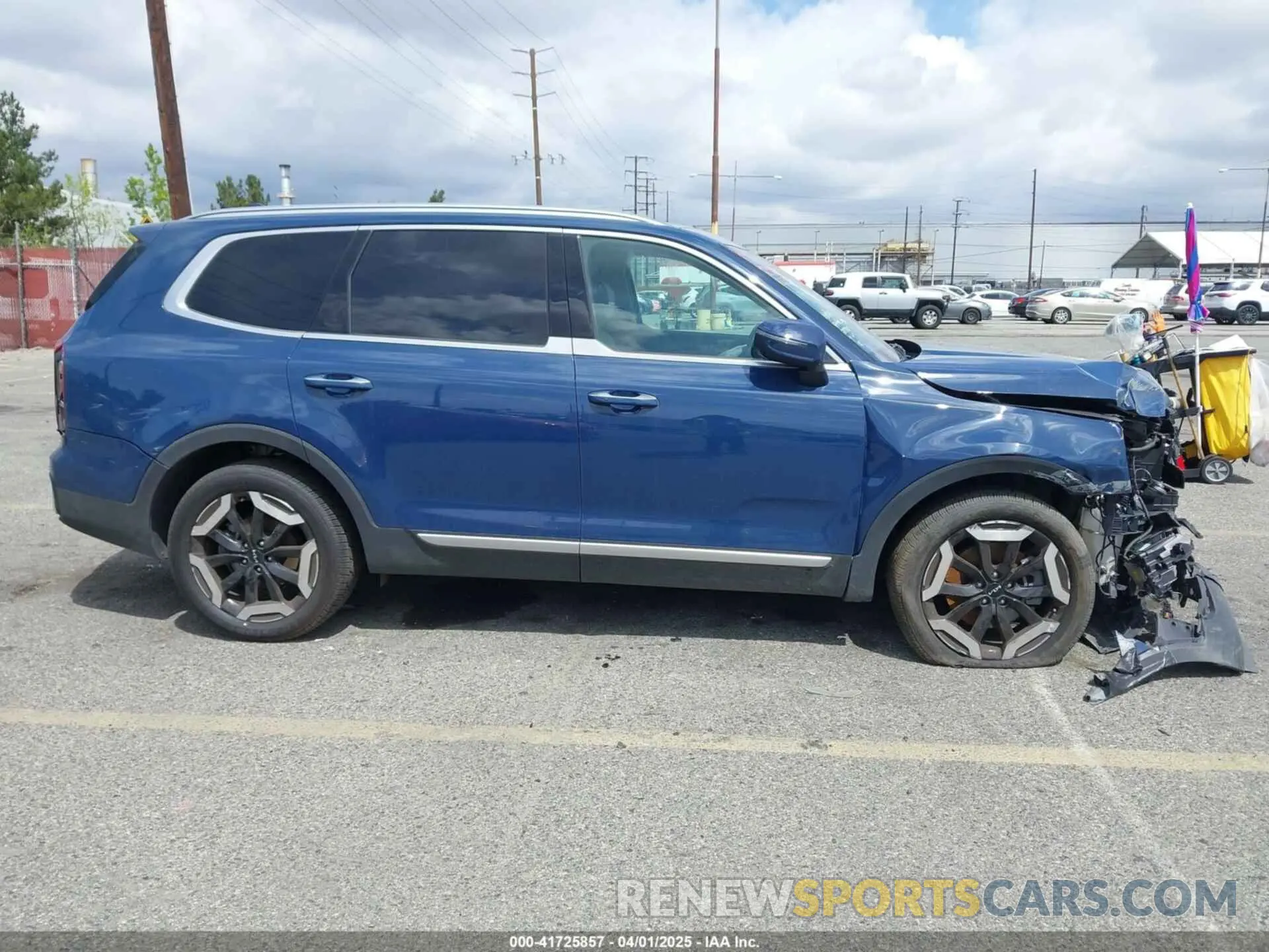 13 fotografías del automóvil dañado 5XYP64GC0RG466863 KIA TELLURIDE 2024