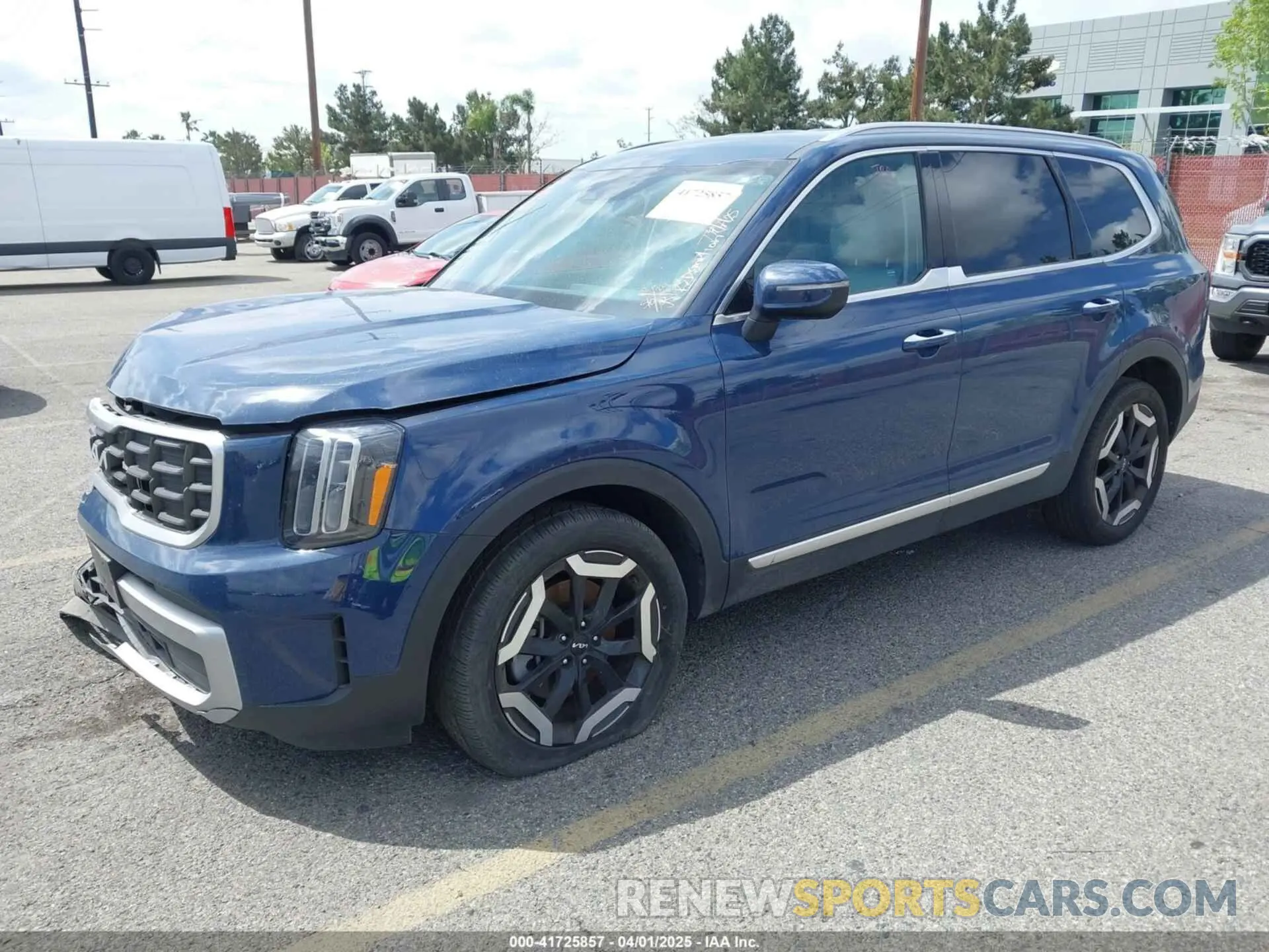 2 fotografías del automóvil dañado 5XYP64GC0RG466863 KIA TELLURIDE 2024