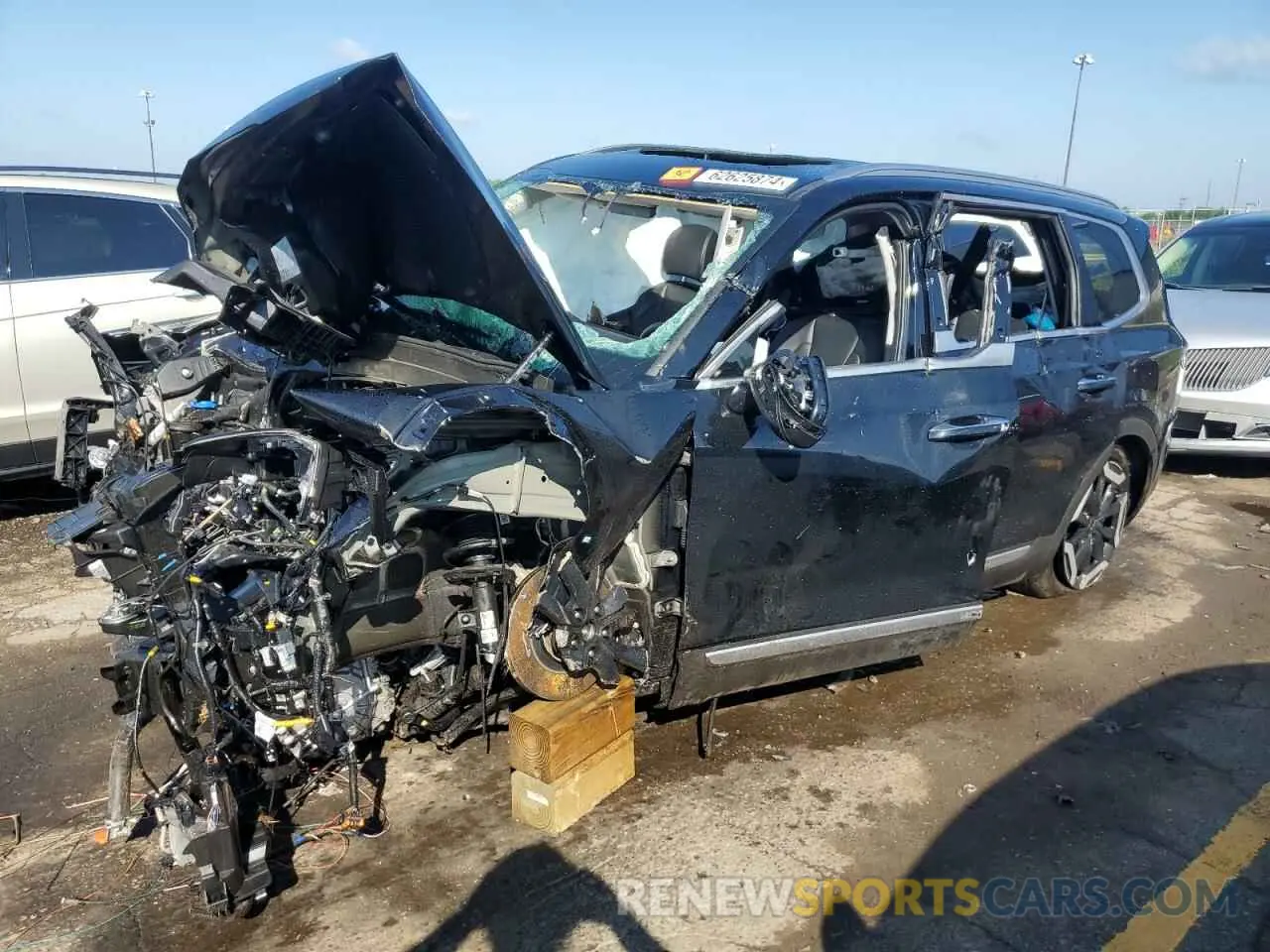 1 fotografías del automóvil dañado 5XYP64GC0RG490175 KIA TELLURIDE 2024