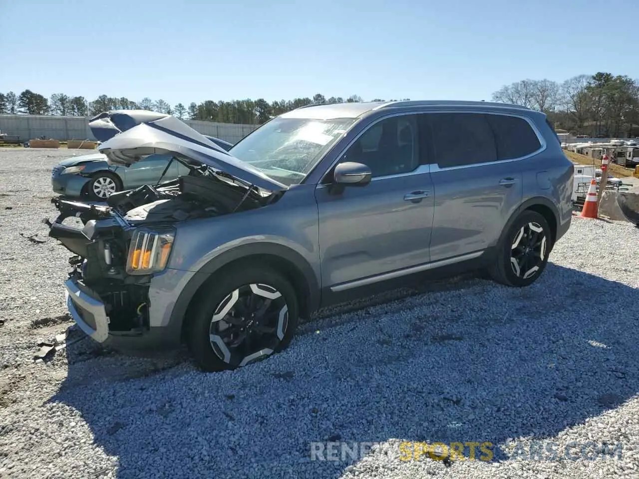 1 fotografías del automóvil dañado 5XYP64GC1RG471070 KIA TELLURIDE 2024