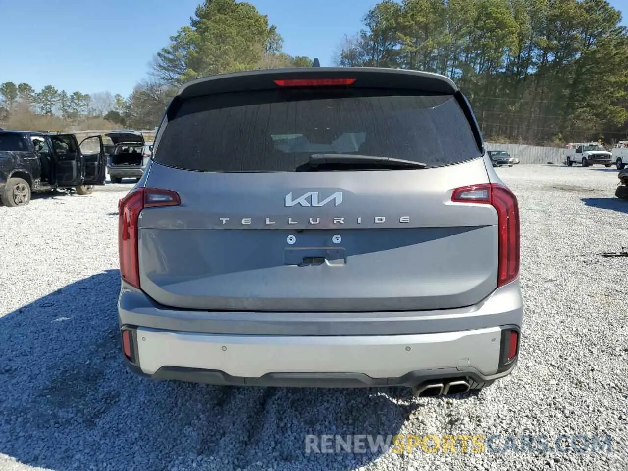 6 fotografías del automóvil dañado 5XYP64GC1RG471070 KIA TELLURIDE 2024