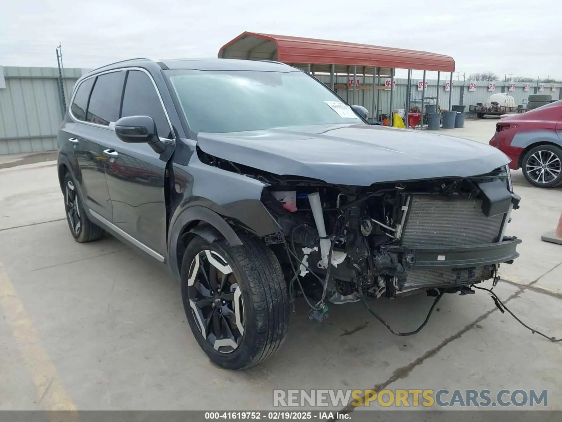 1 fotografías del automóvil dañado 5XYP64GC1RG526939 KIA TELLURIDE 2024