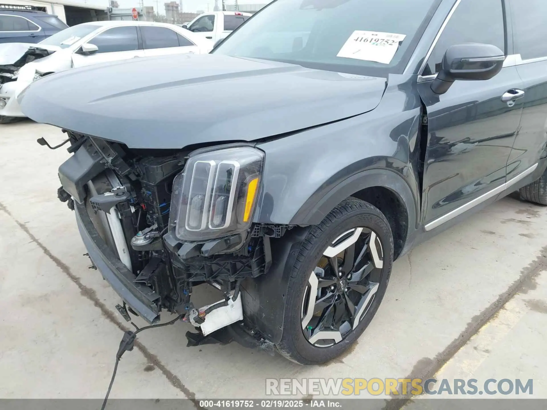 17 fotografías del automóvil dañado 5XYP64GC1RG526939 KIA TELLURIDE 2024