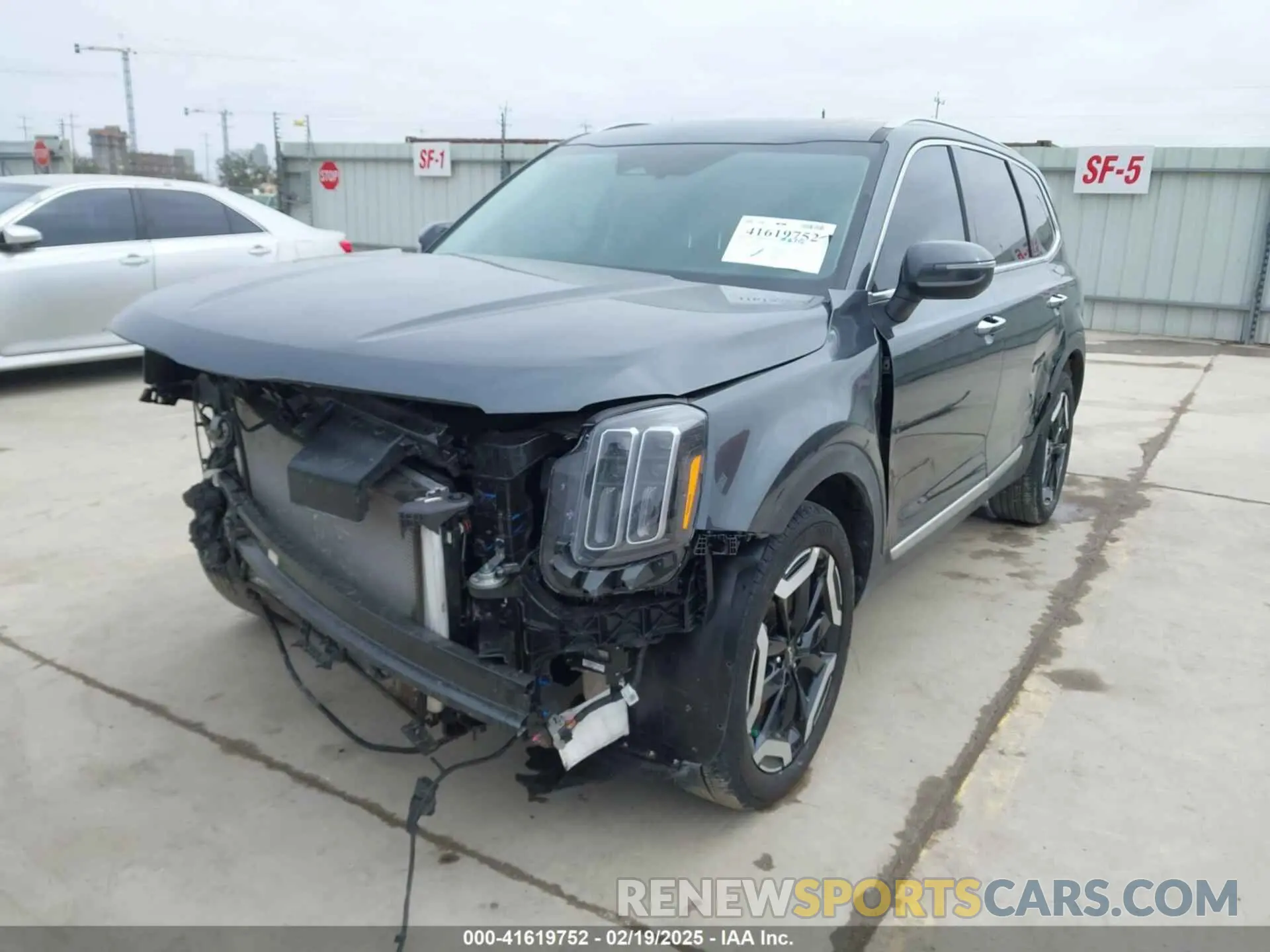2 fotografías del automóvil dañado 5XYP64GC1RG526939 KIA TELLURIDE 2024