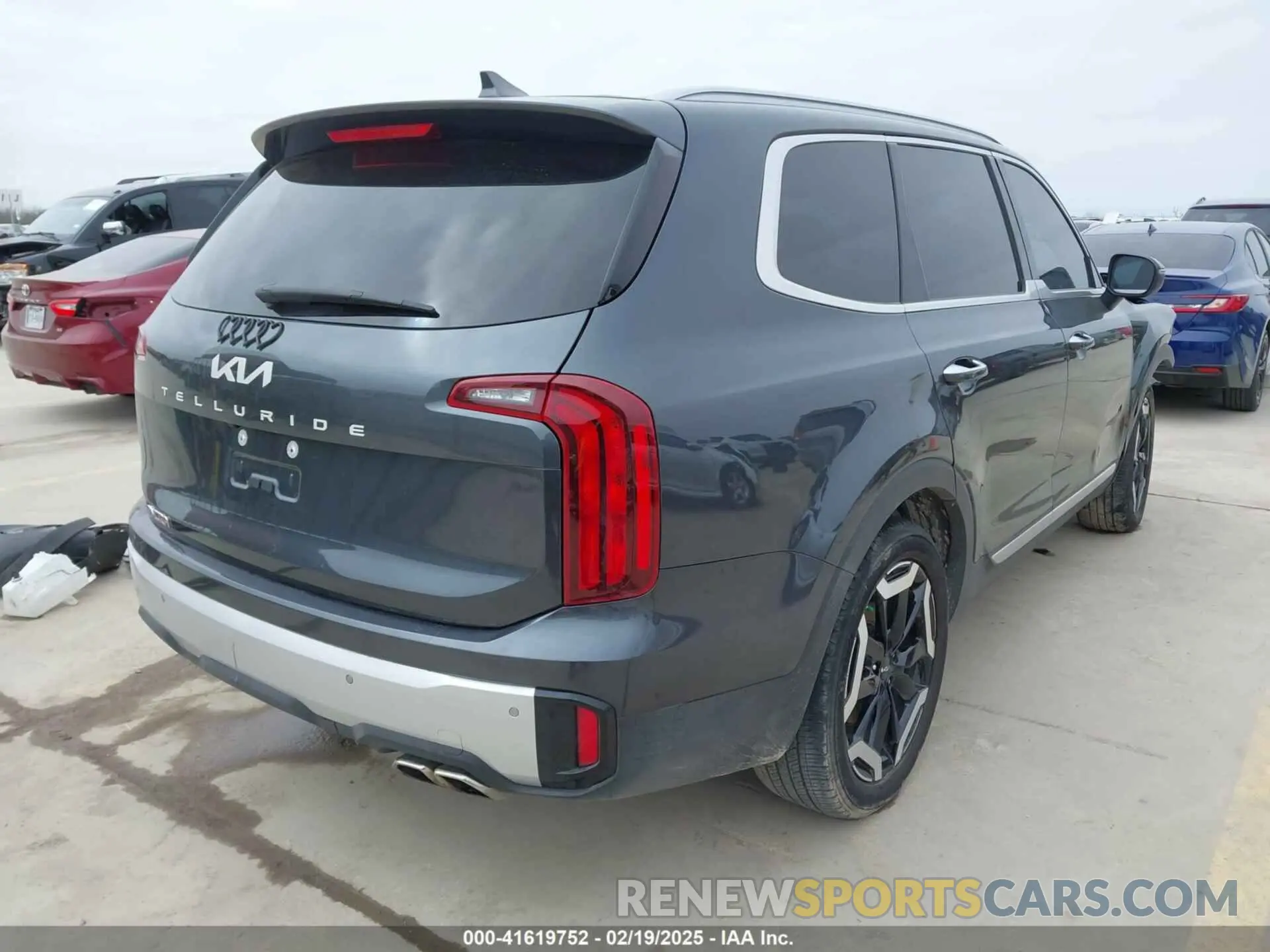 4 fotografías del automóvil dañado 5XYP64GC1RG526939 KIA TELLURIDE 2024