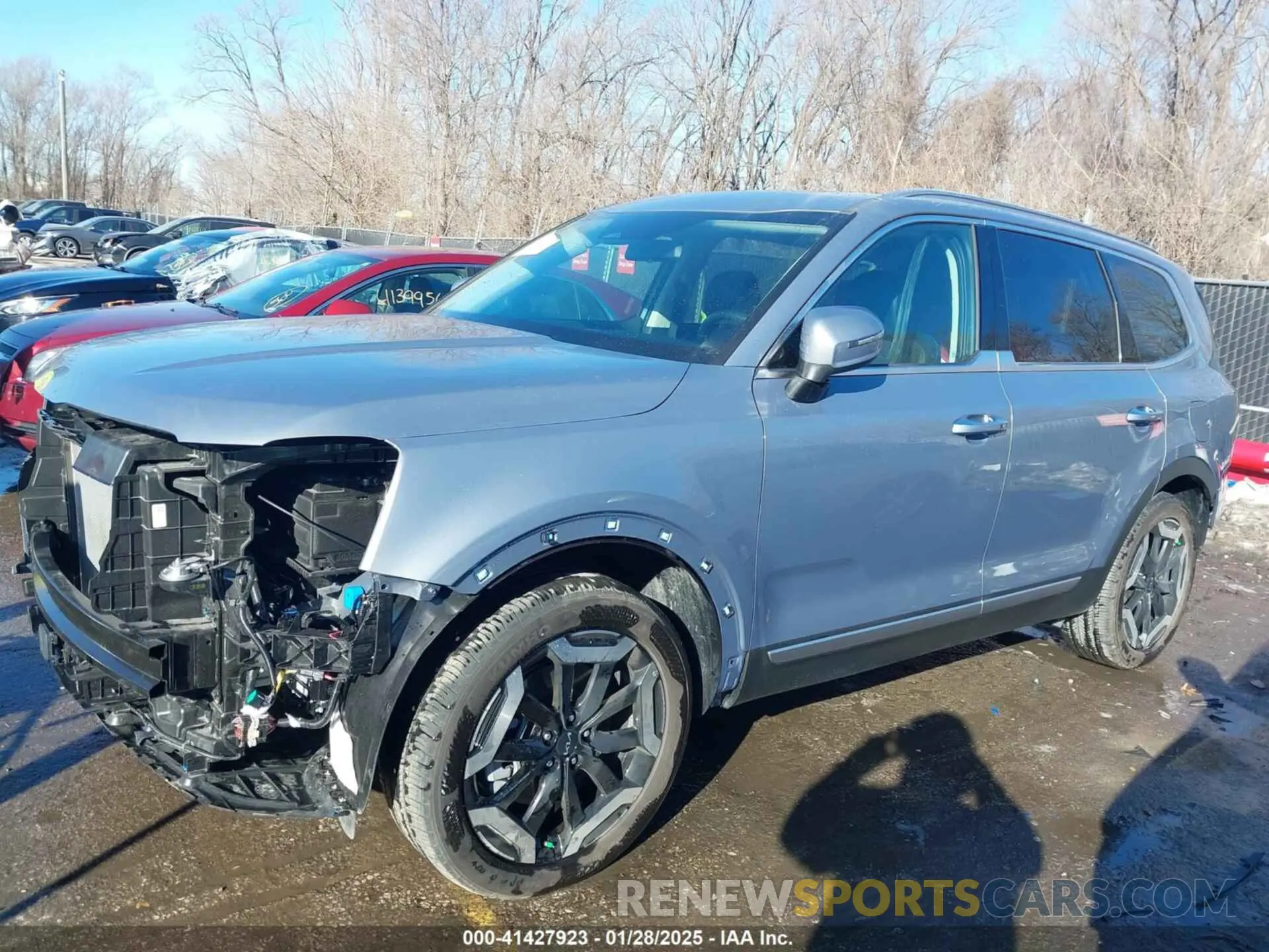 15 fotografías del automóvil dañado 5XYP64GC1RG553395 KIA TELLURIDE 2024
